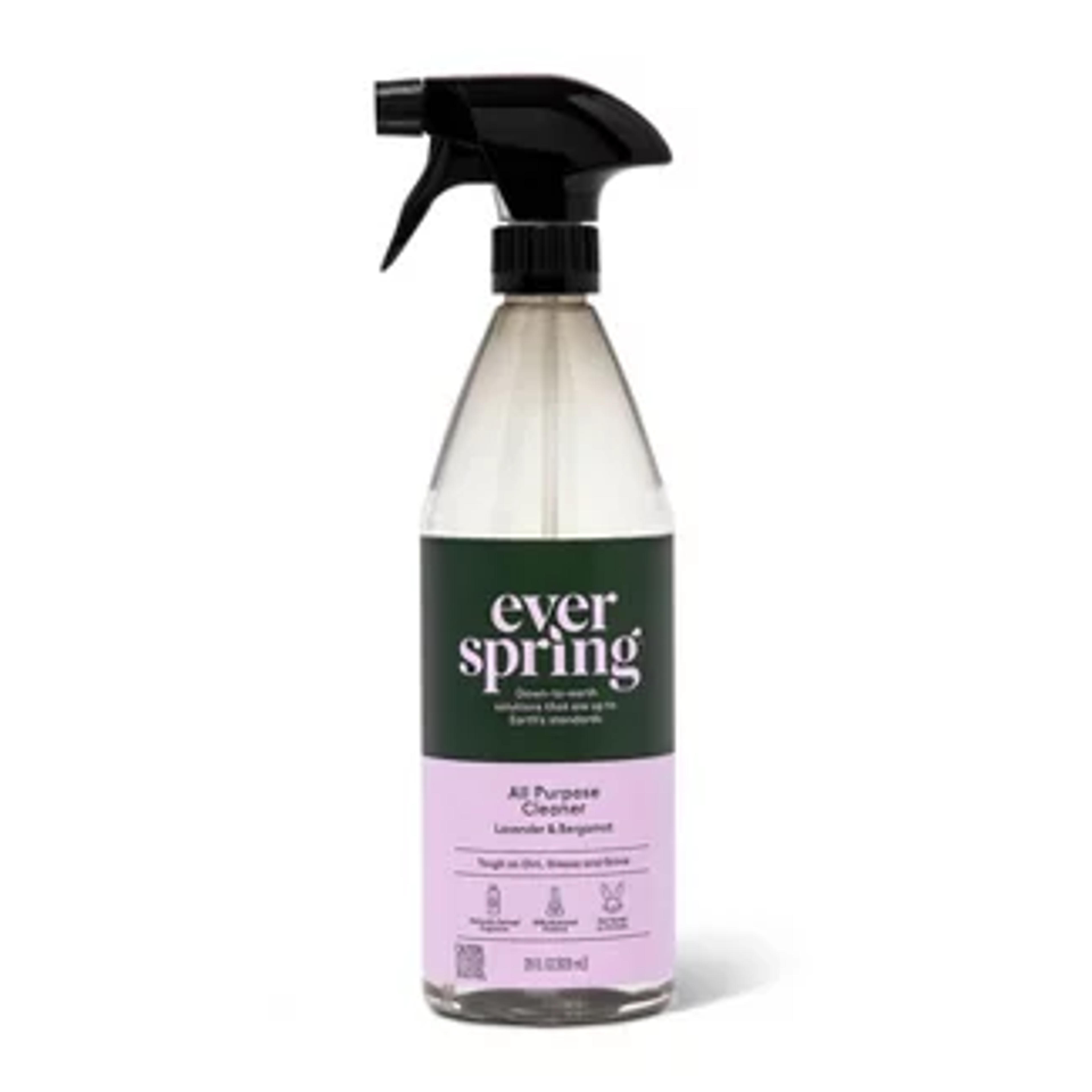 Lavender & Bergamot All Purpose Cleaner - 28 Fl Oz - Everspring™ : Target