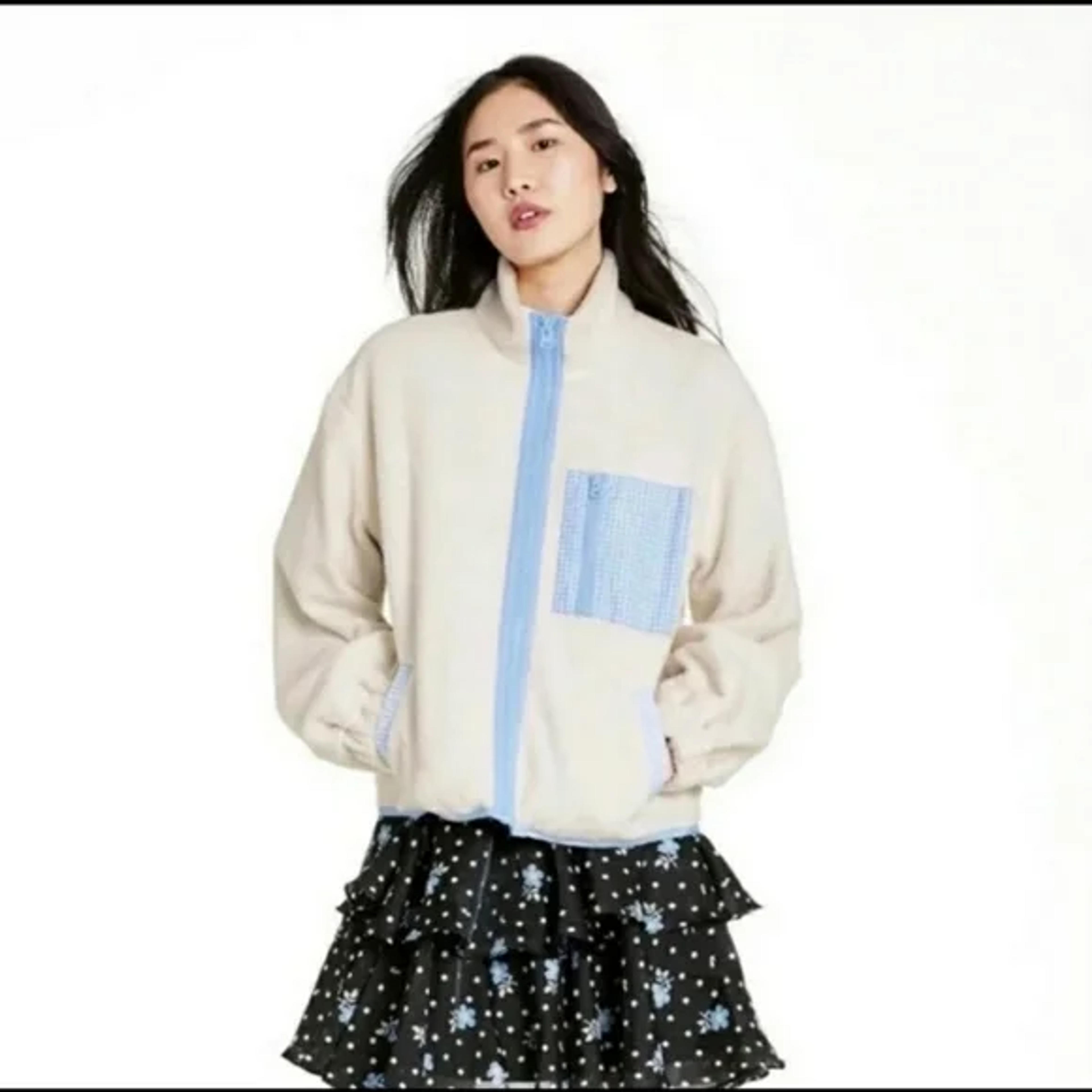 Sandy Liang | Jackets & Coats | Sandy Liang X Target Womens Gingham Pocket Sherpa Jacket | Poshmark