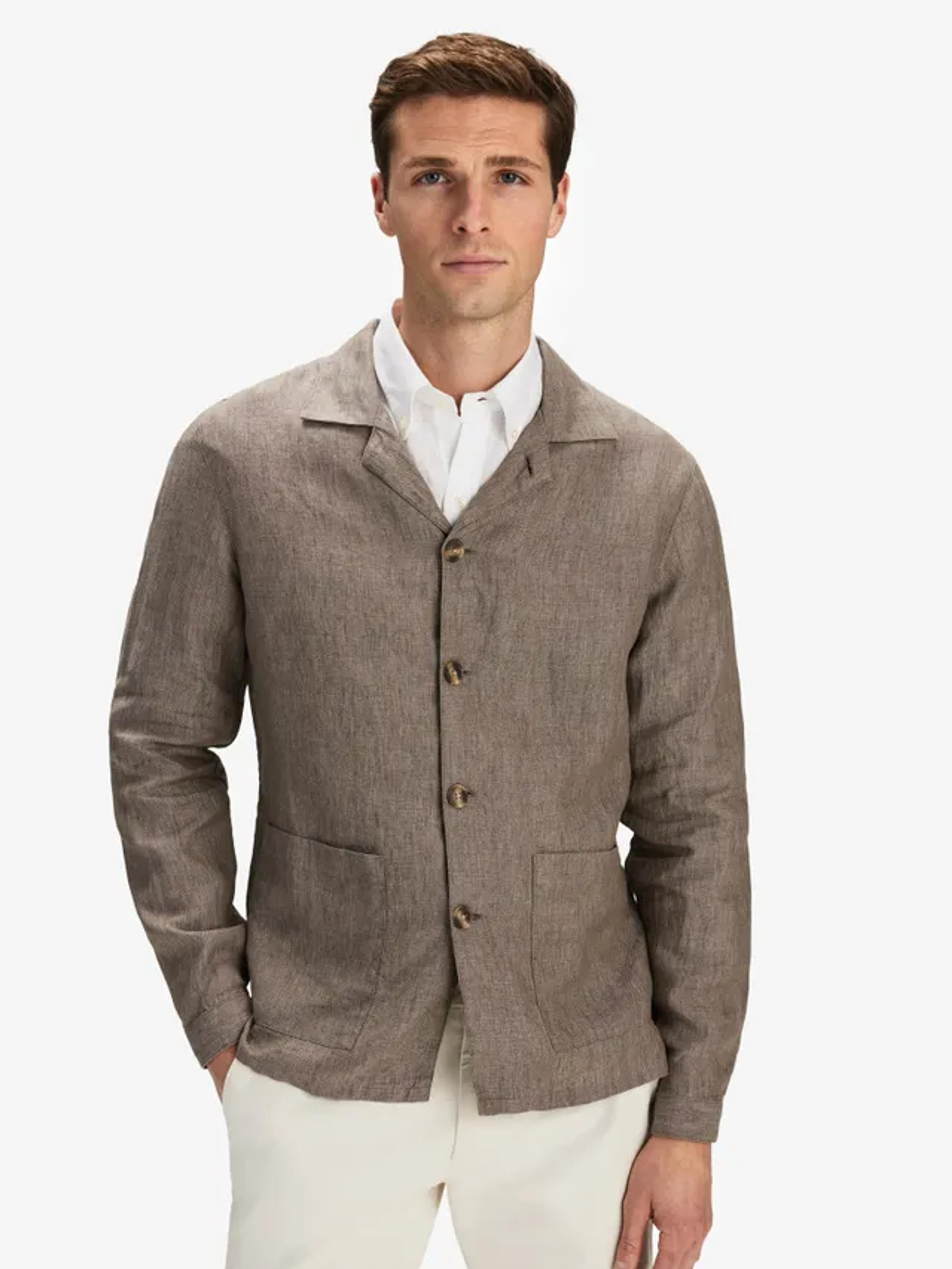 Linen Overshirt - Buy online | John Henric