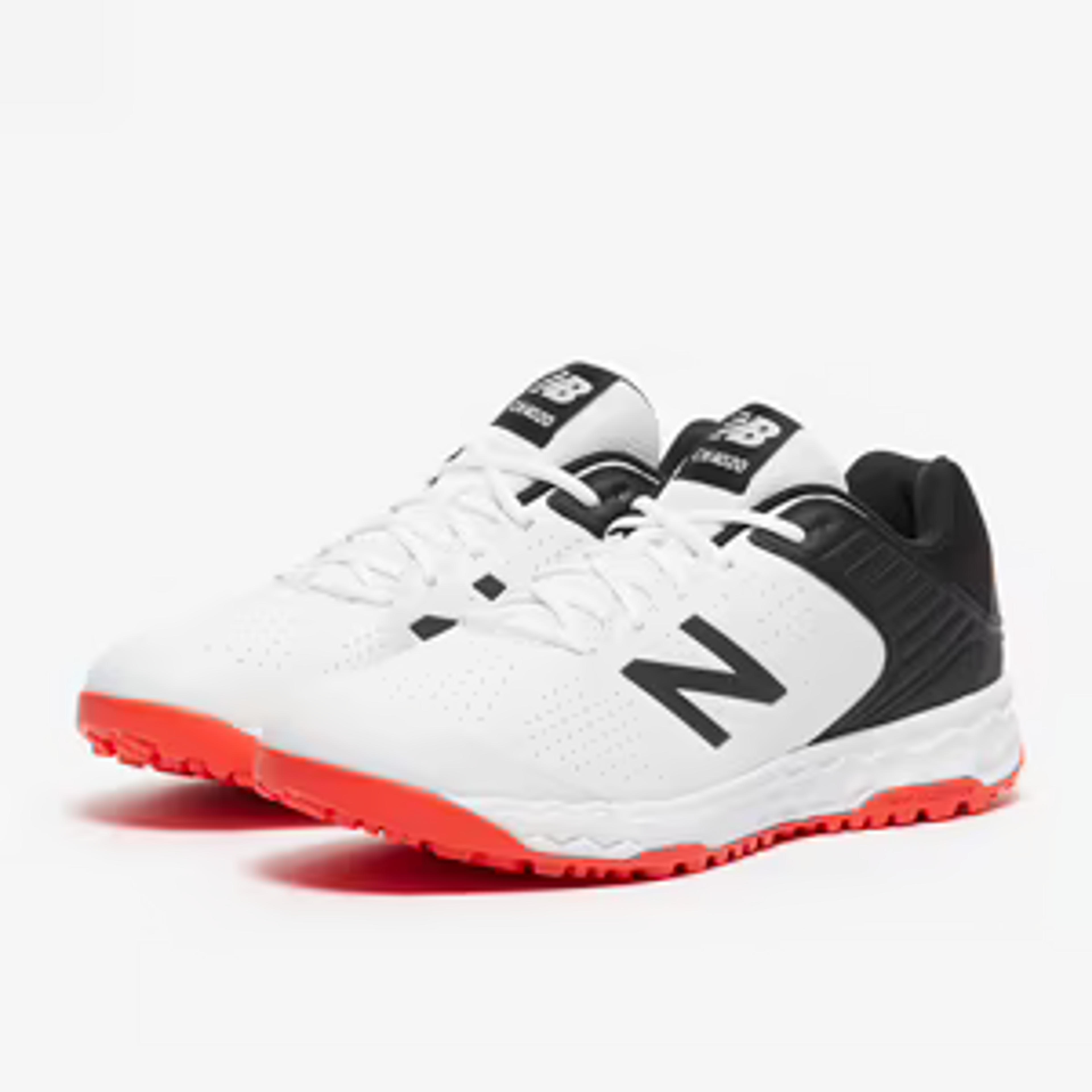 New Balance CK4020 Turf Shoe - White/Black/Red - Mens Shoes