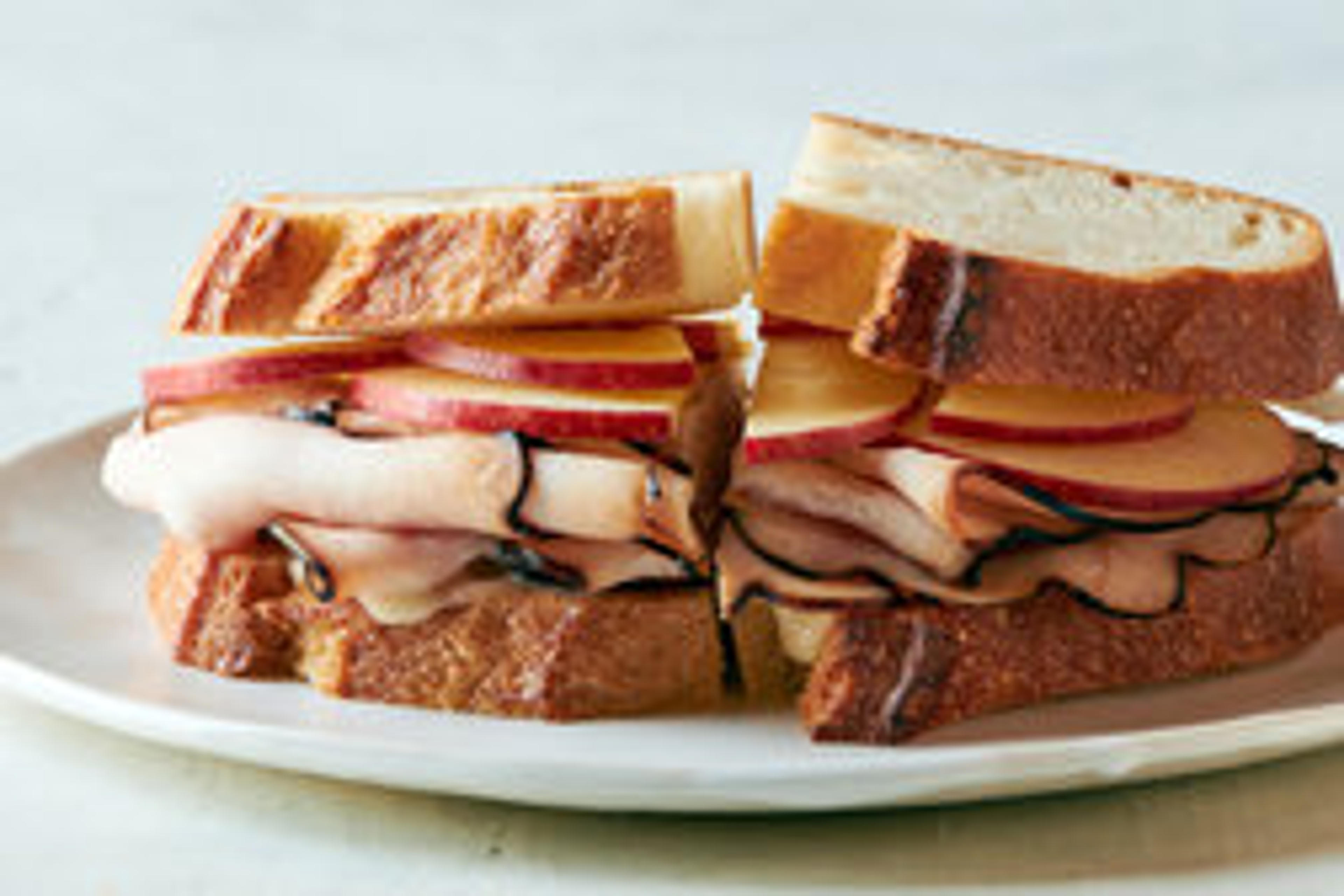 Turkey and Apple Sandwiches With Maple Mayonnaise Recipe - NYT Cooking