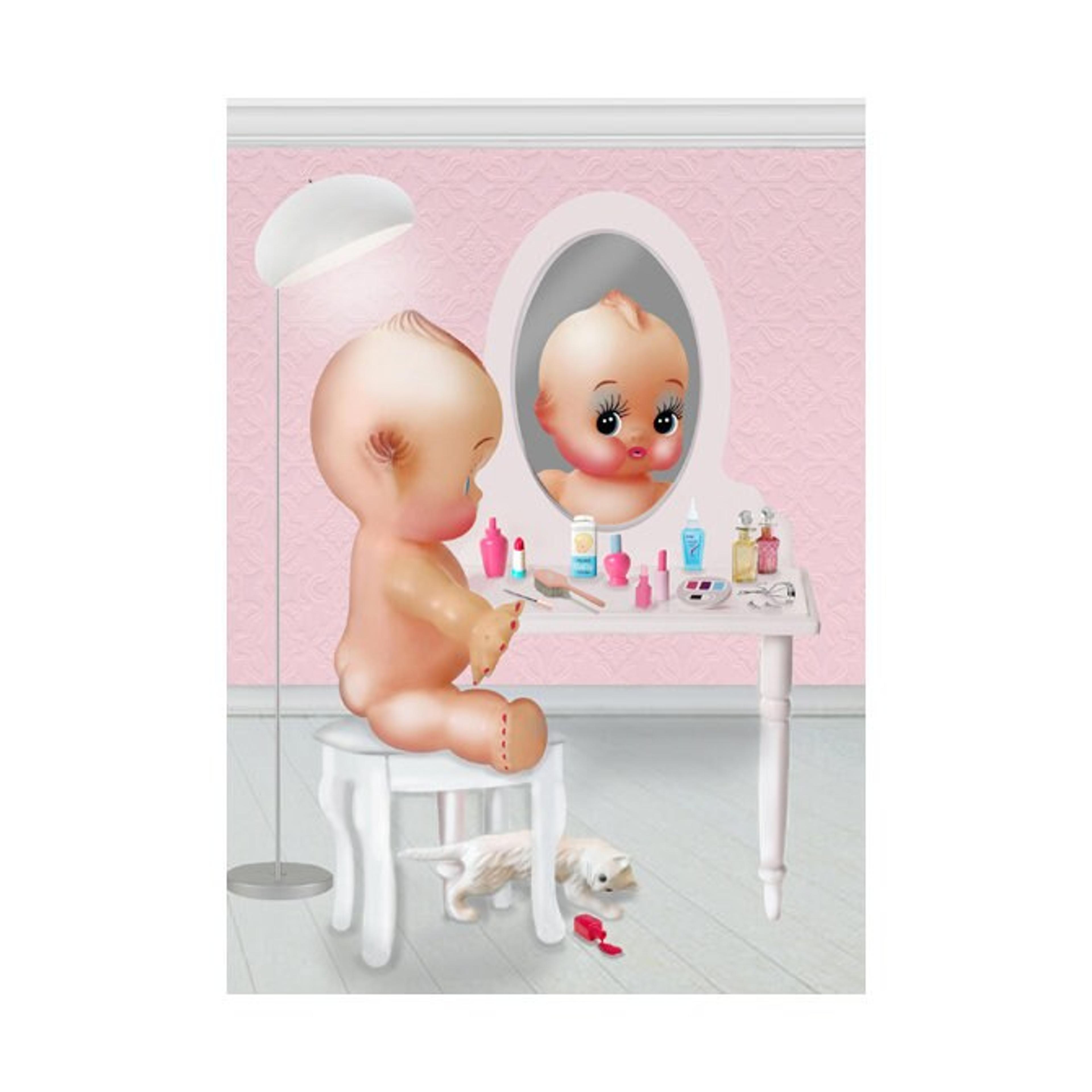 Kewpie Bedroom Print 5 X 7 BOUDOIR BABY