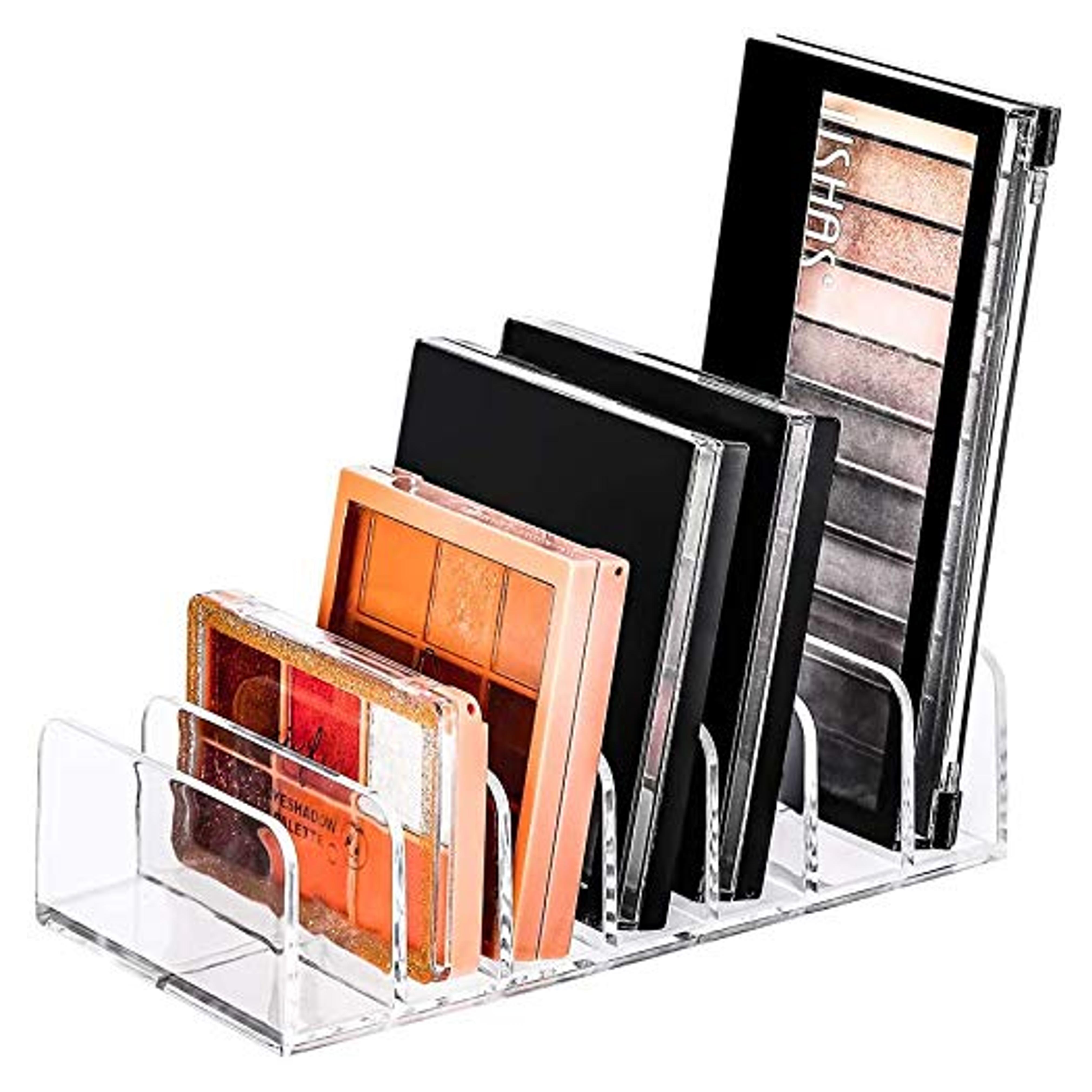 Amazon.com : Eyeshadow Palettes Acrylic Makeup Organizer - Eyeshadow Palette Cosmetic Organizer Eyeshadow Eyeshadow Palettes Makeup Organizer (1Pack-Small) : Beauty & Personal Care