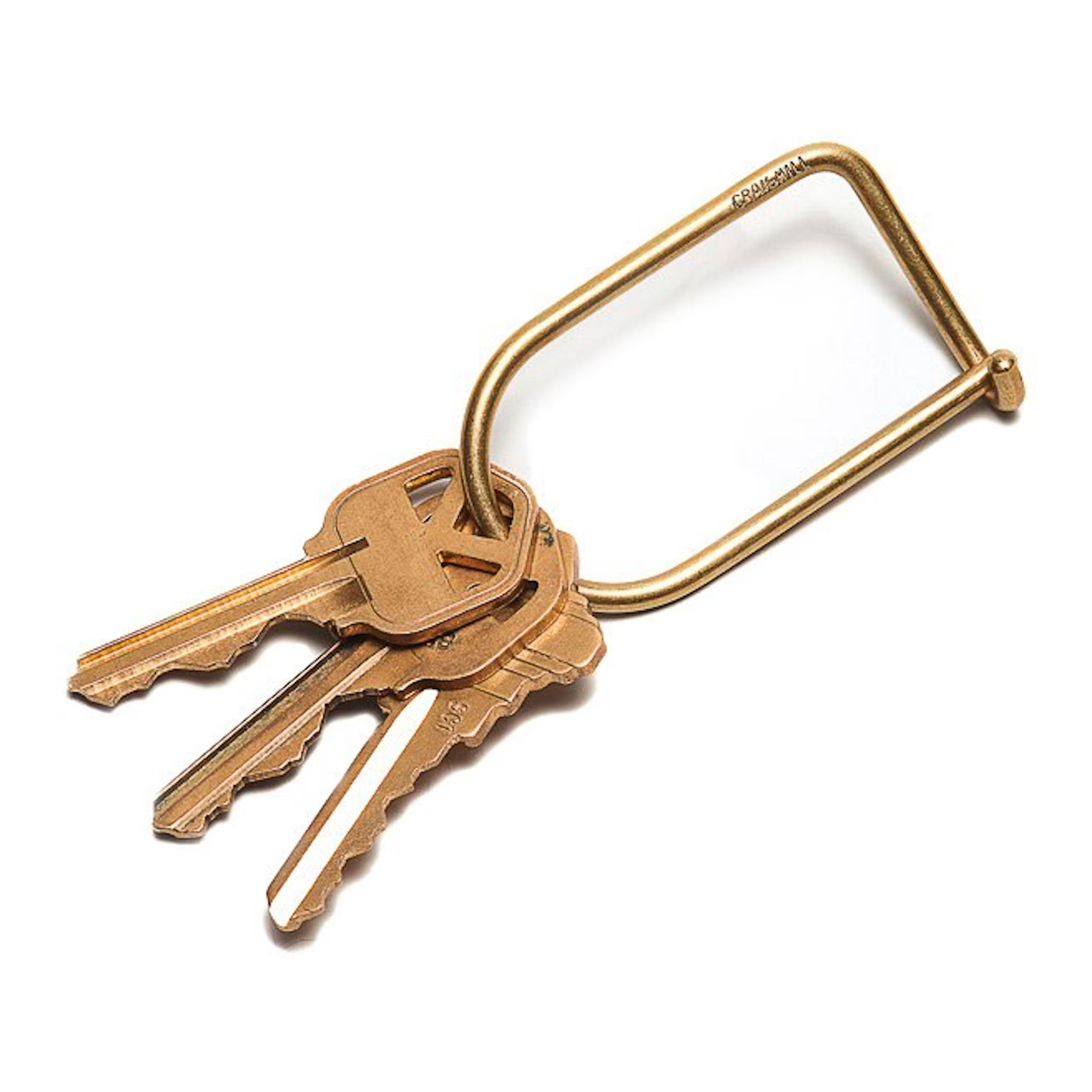 Craighill Wilson Keyring - Brass | Pocket Tools | Huckberry