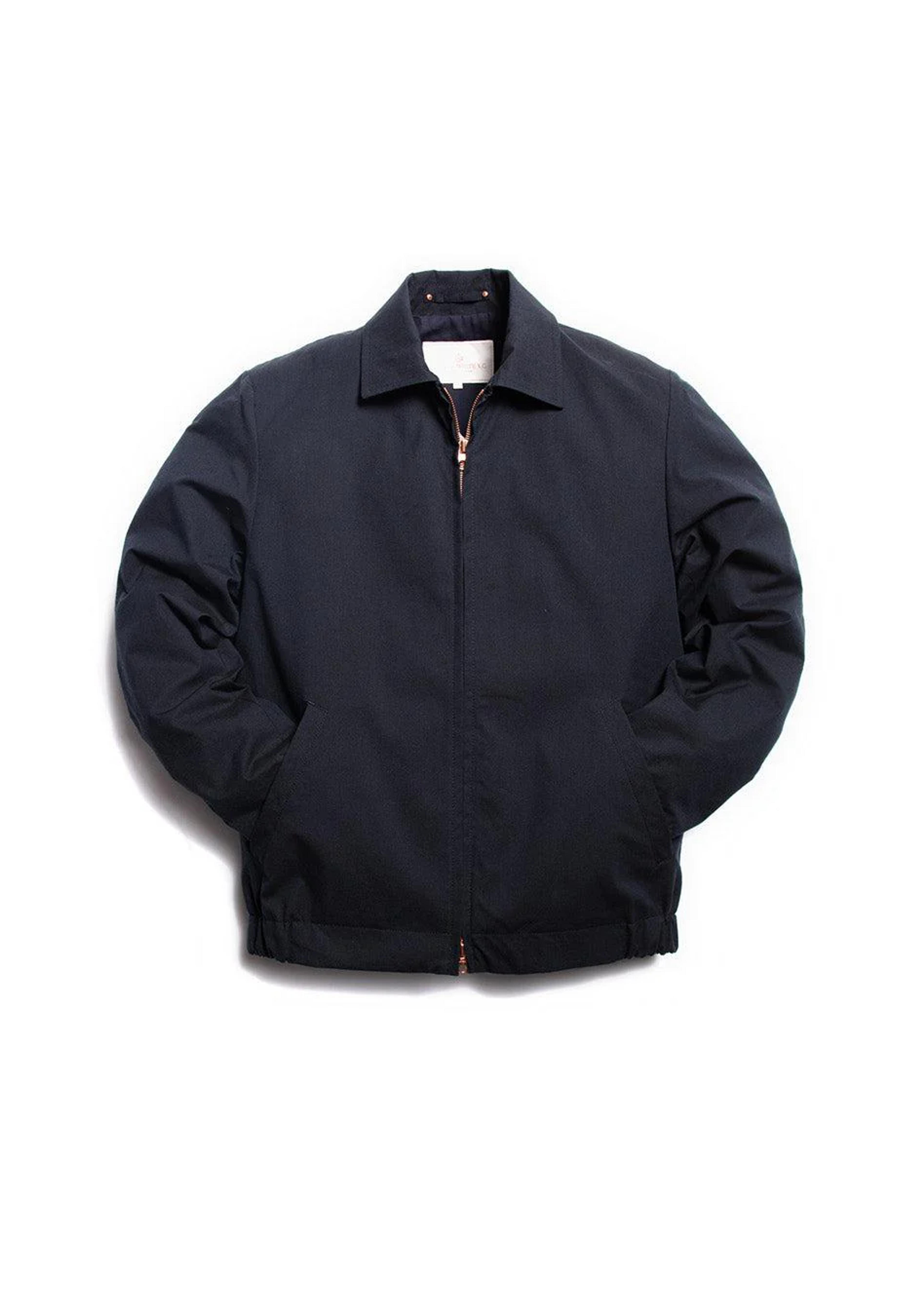 The Drizzler Silk Bomber - Ink – PrivateWhite V.C.