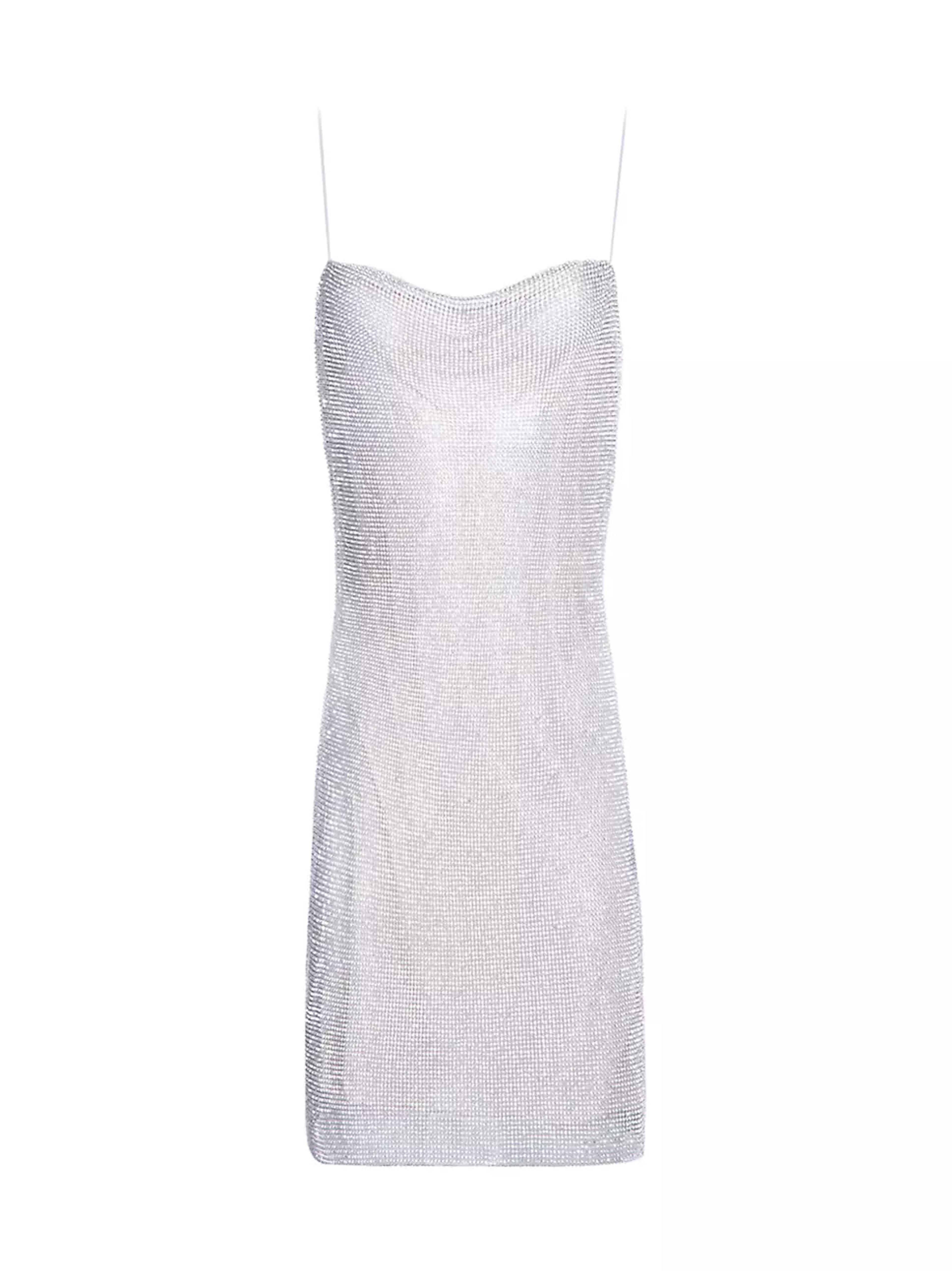 Shop Alice + Olivia Harmony Chainmail Slip Dress | Saks Fifth Avenue