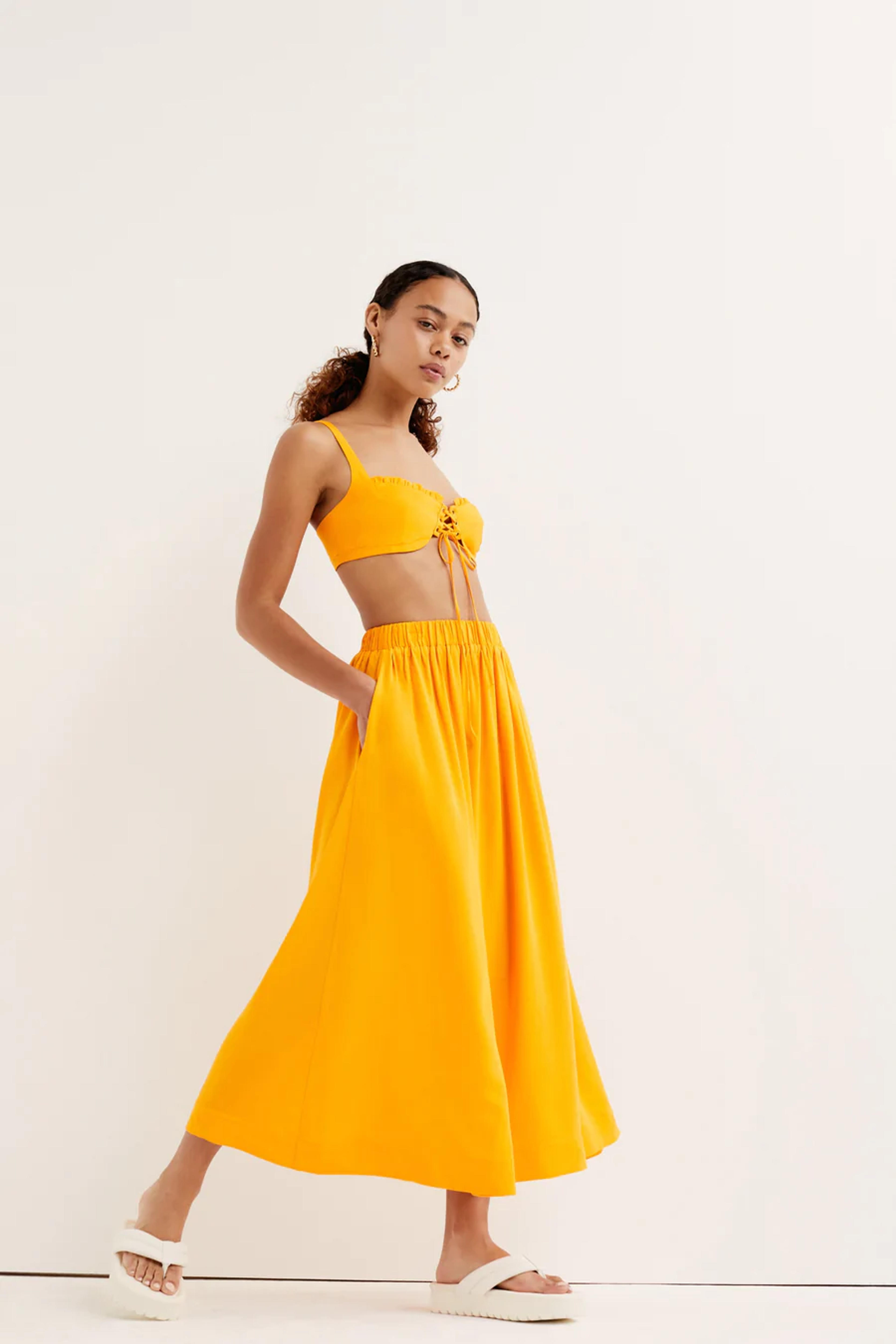 Clementine Midi Skirt – For Love & Lemons