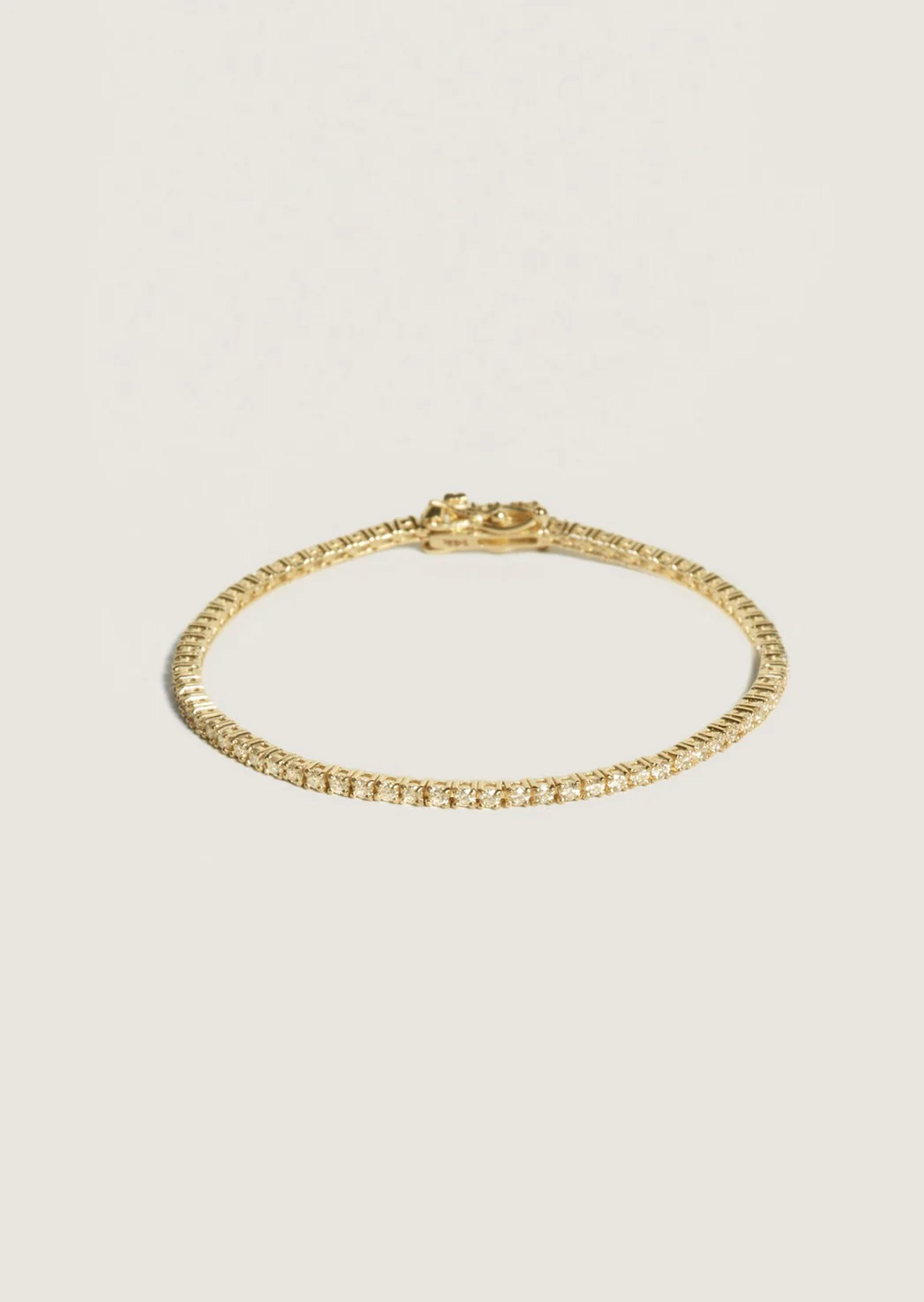 Diana Diamond Tennis Bracelet 14k Gold - Kinn