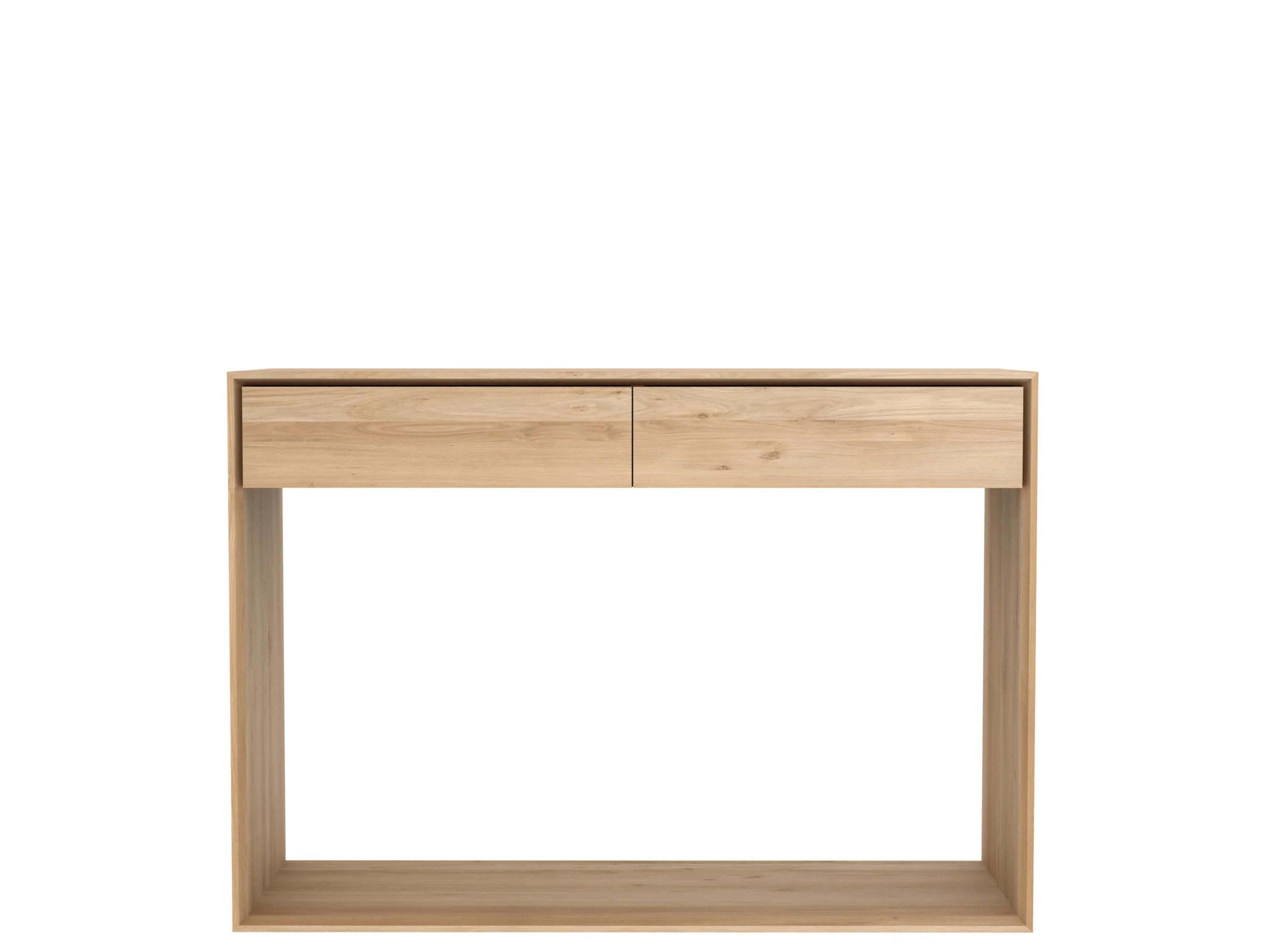 Oak Nordic Console in Various Sizes - Short (Shipping Early March 2022)