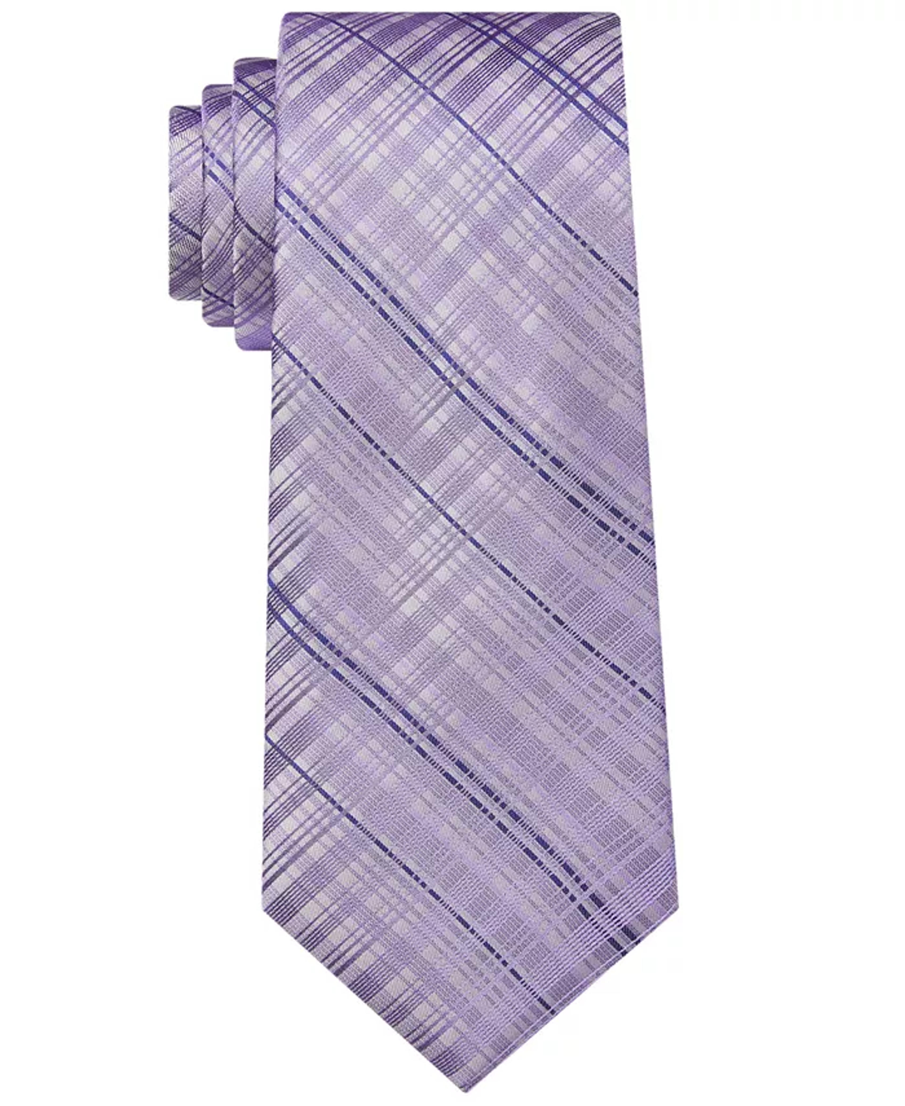 Calvin Klein Men's Slim Fancy Check Tie & Reviews - Ties & Pocket Squares - Men - Macy's