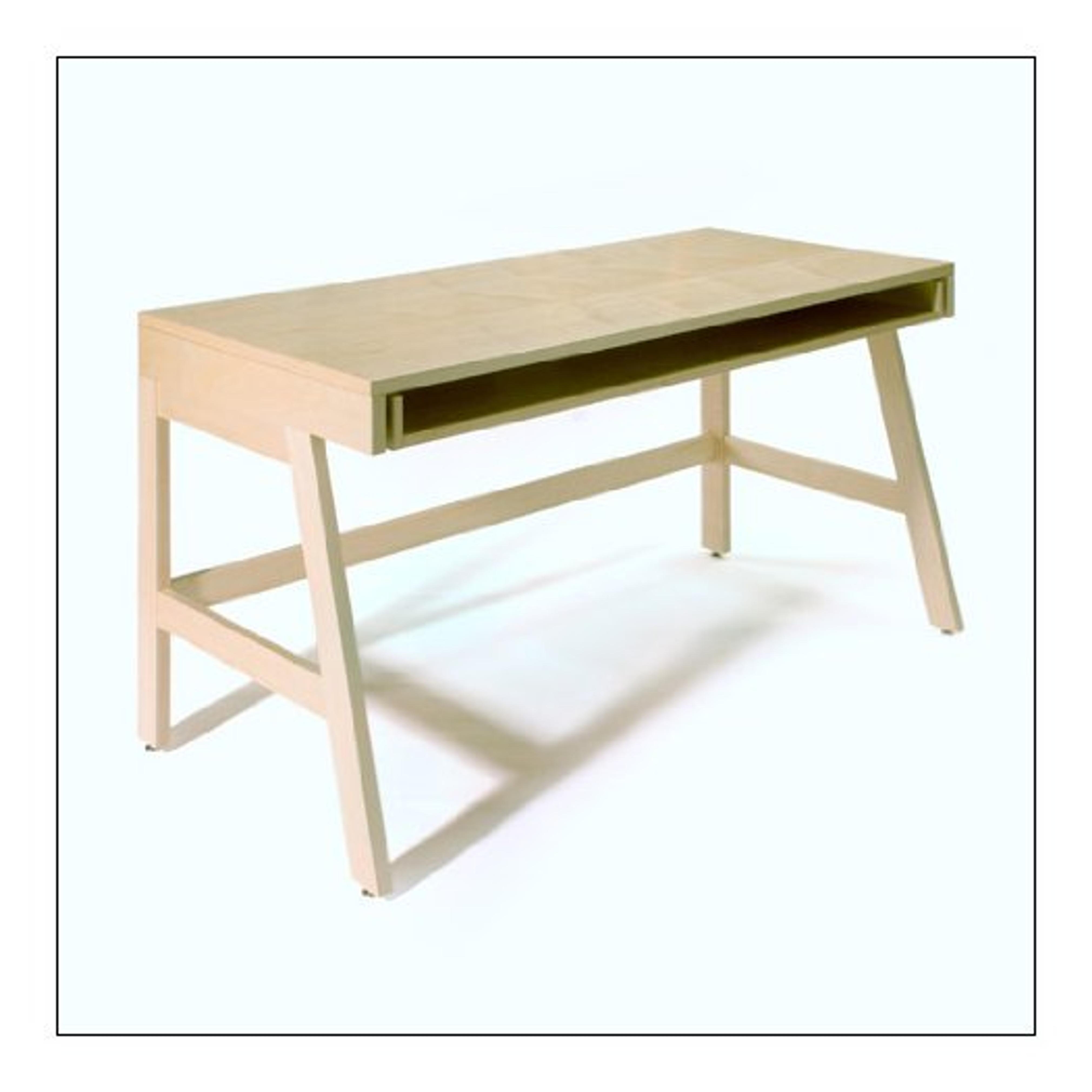 Offi Trundle Desk in Maple