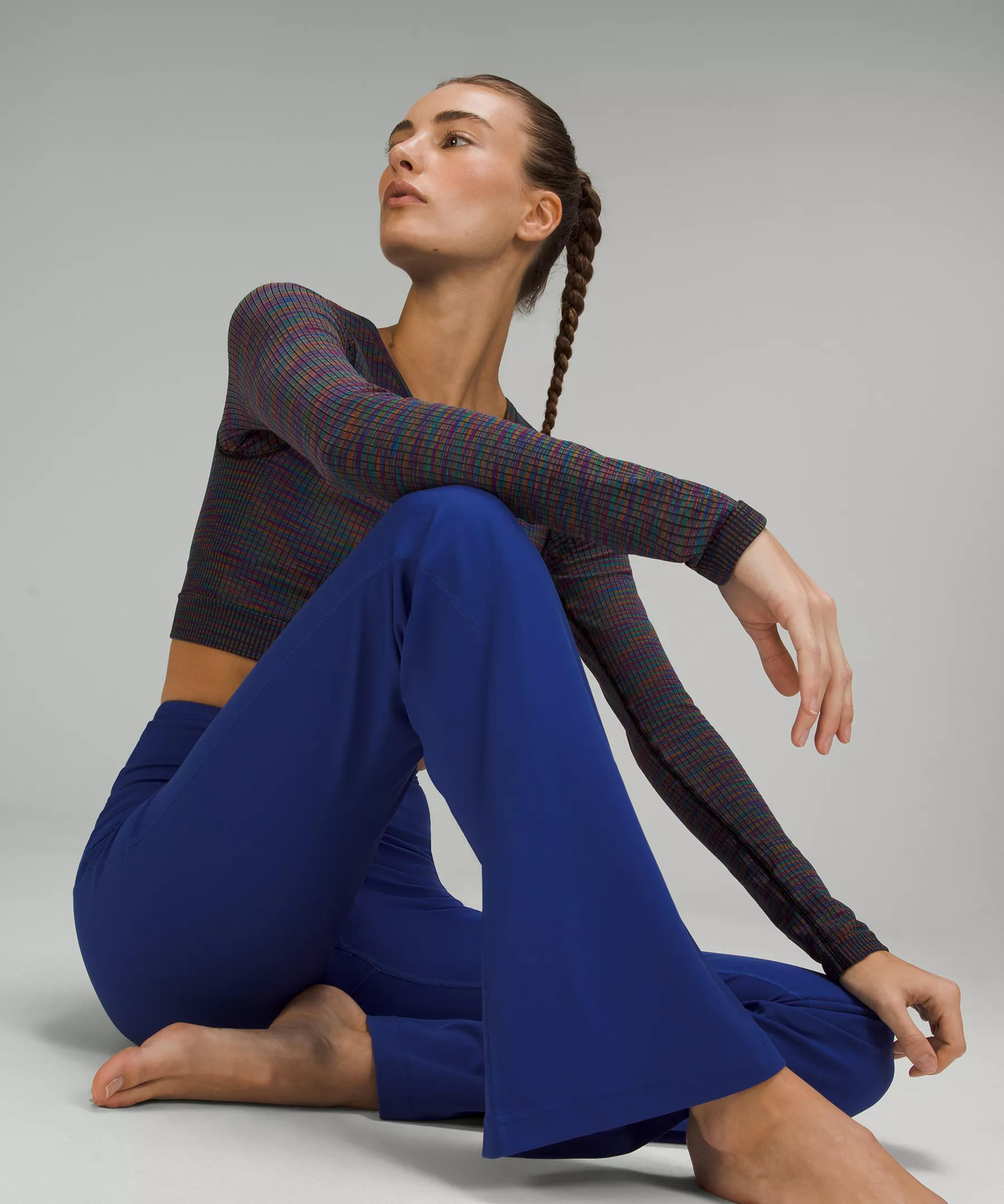 Groove Super-High-Rise Flared Pant Nulu Online Only | Women's Leggings/Tights | lululemon