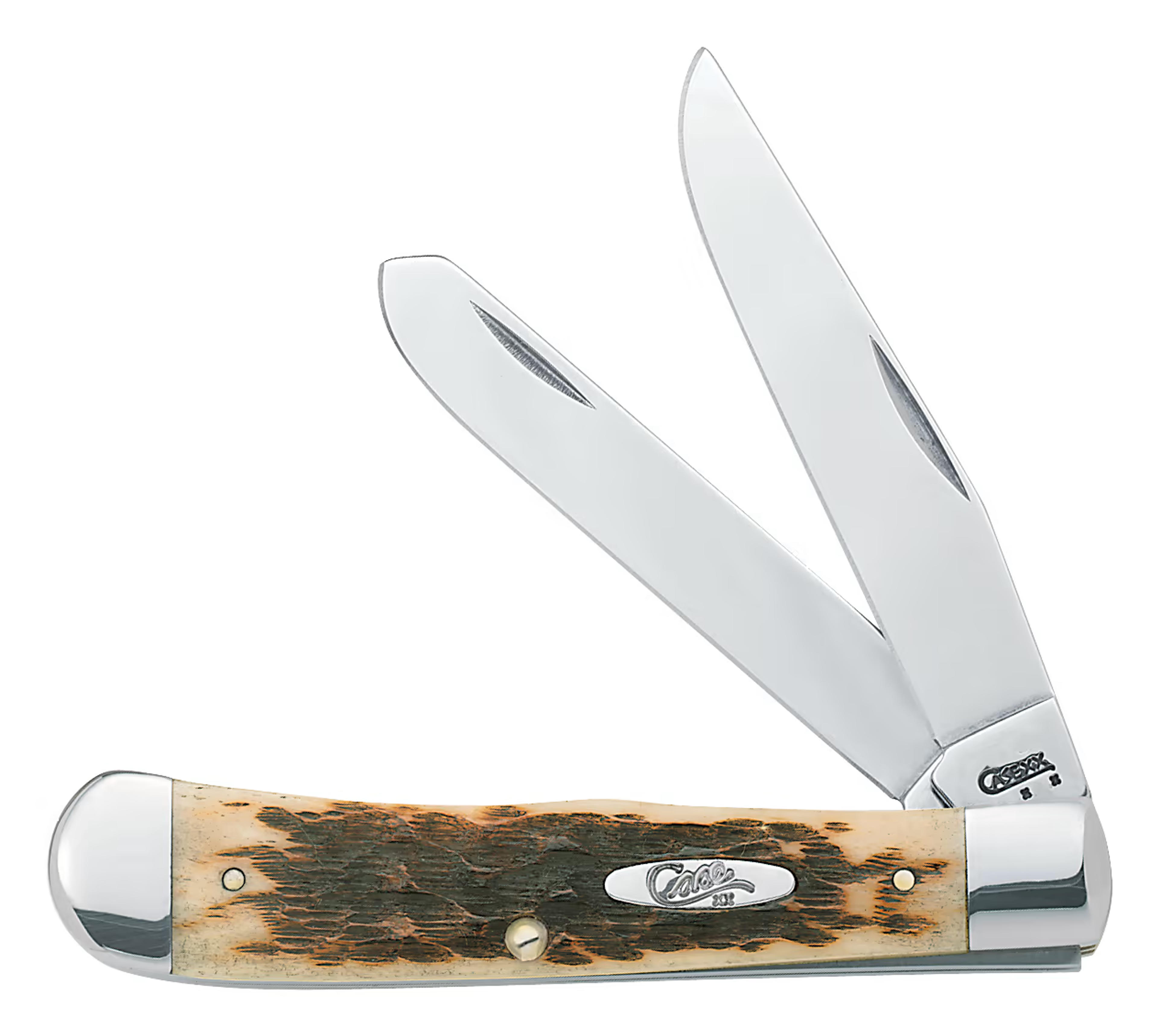 Case Amber Bone Pocket Knife - Trapper | Bass Pro Shops