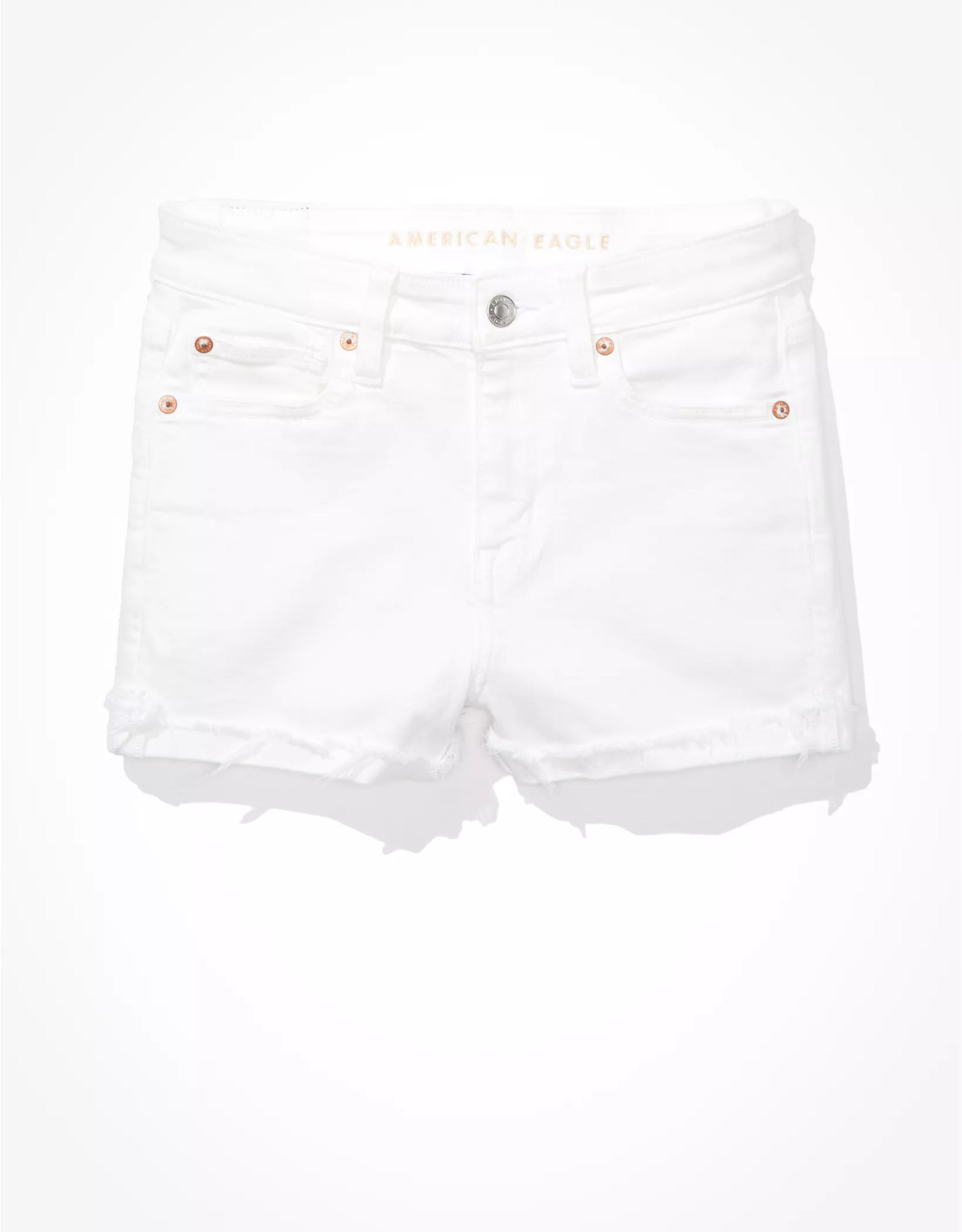 AE Ne(x)t Level High V-Rise Denim Short Short