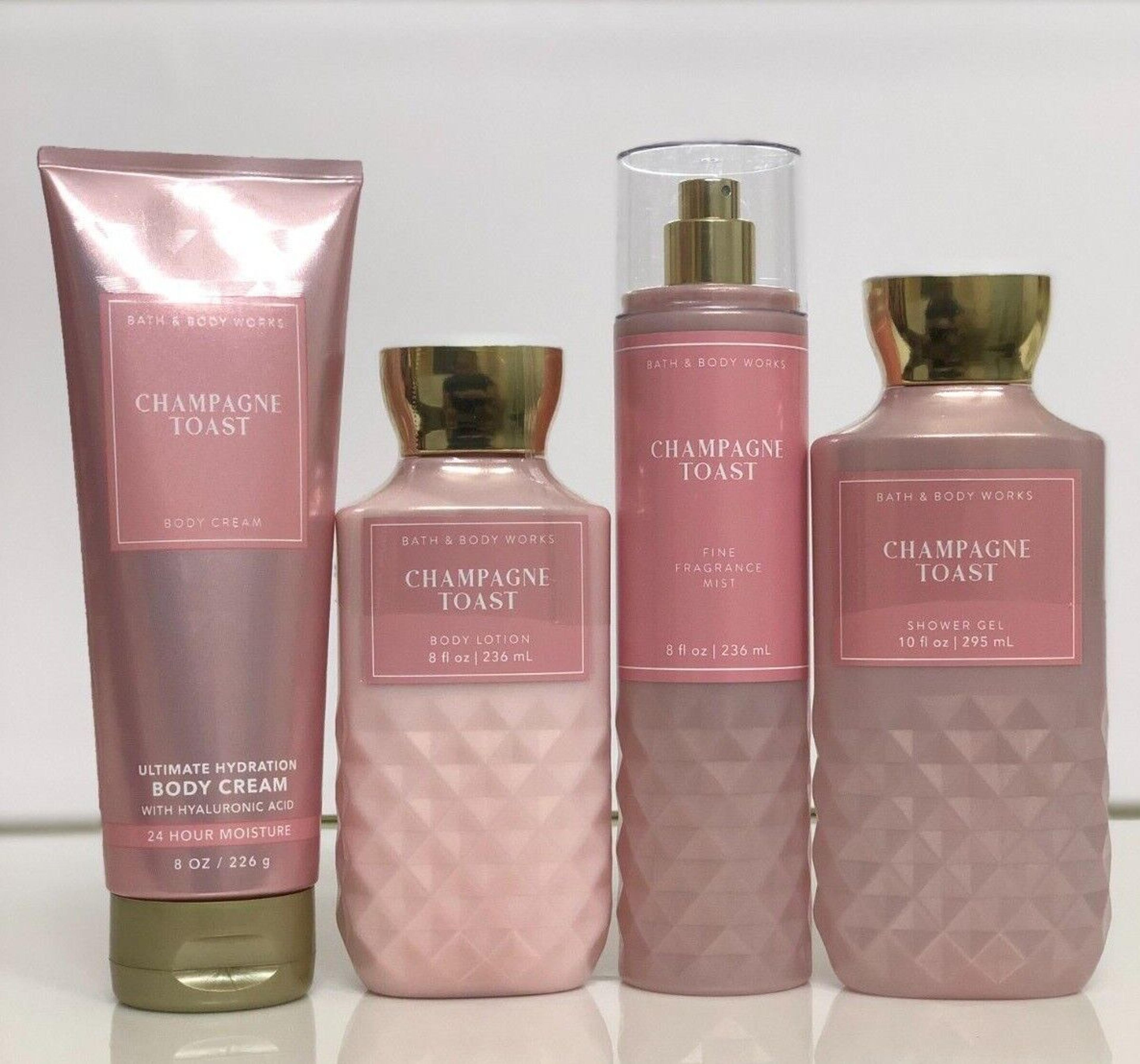 Bath And Body Works Champagne Toast Mist Body Cream Lotion Shower Gel U Pick