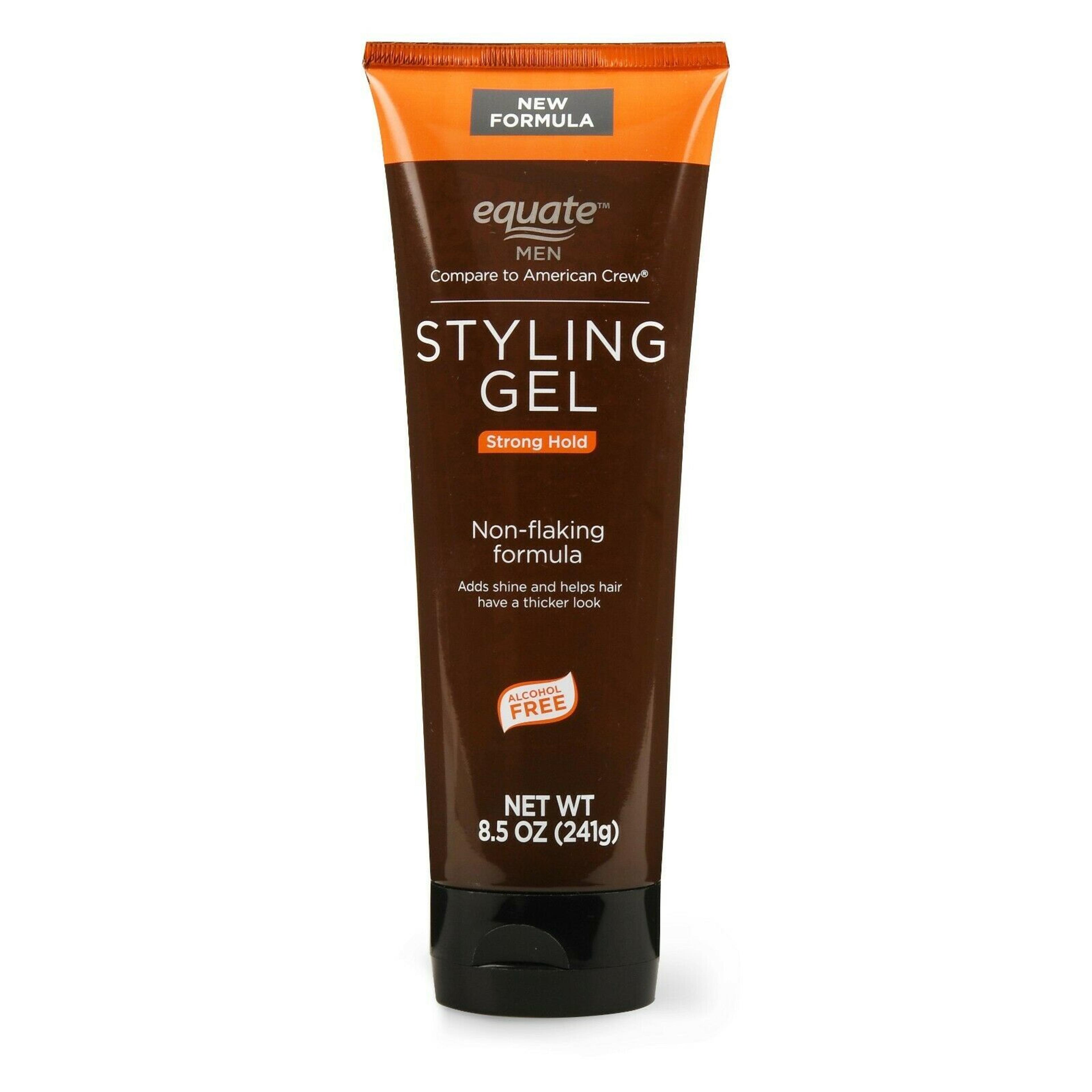 Equate Men Strong Hold Styling Gel, 8.5 Oz..+ - Gel, Mousse & Spray