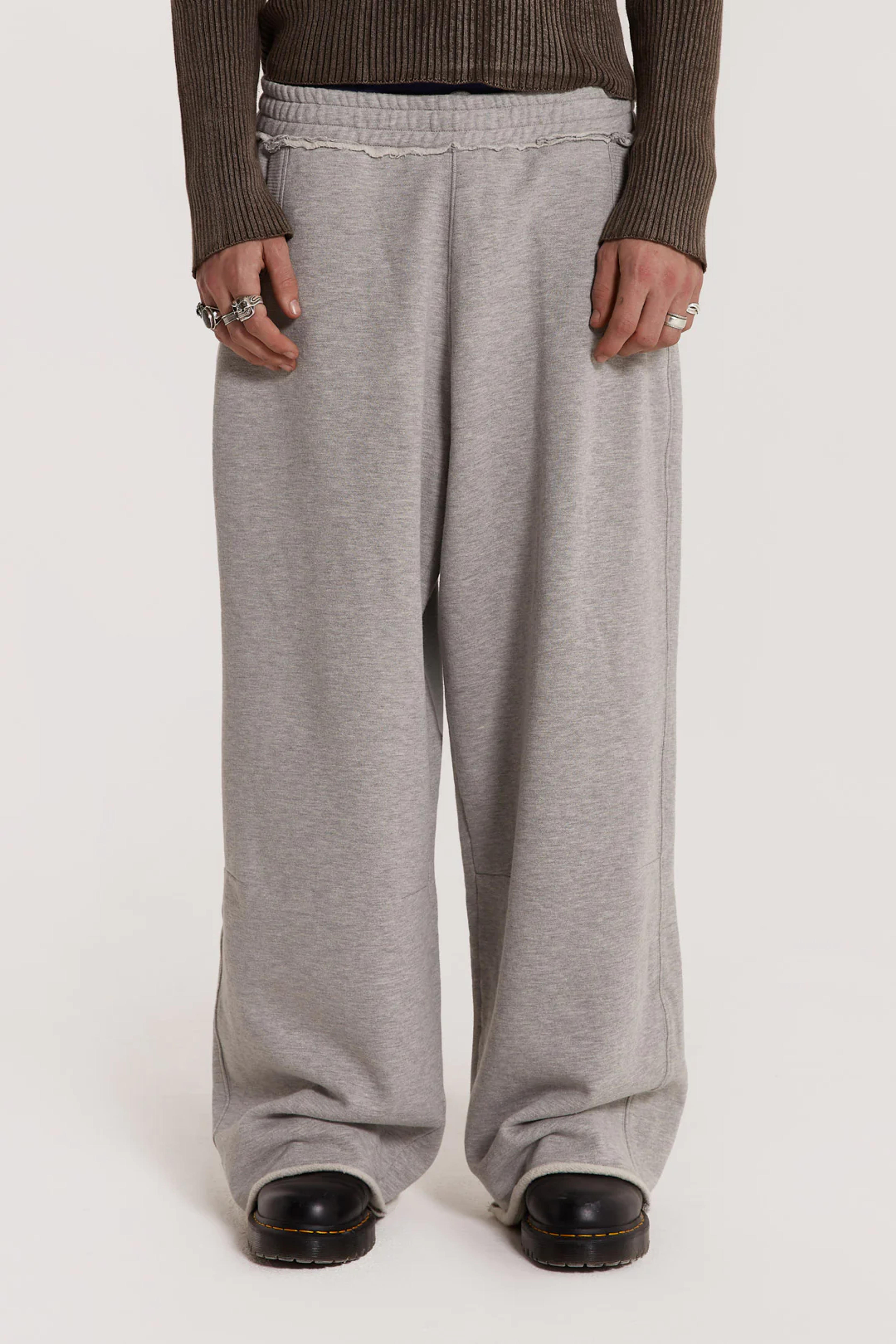 Grey Marl Monster Joggers | Jaded London