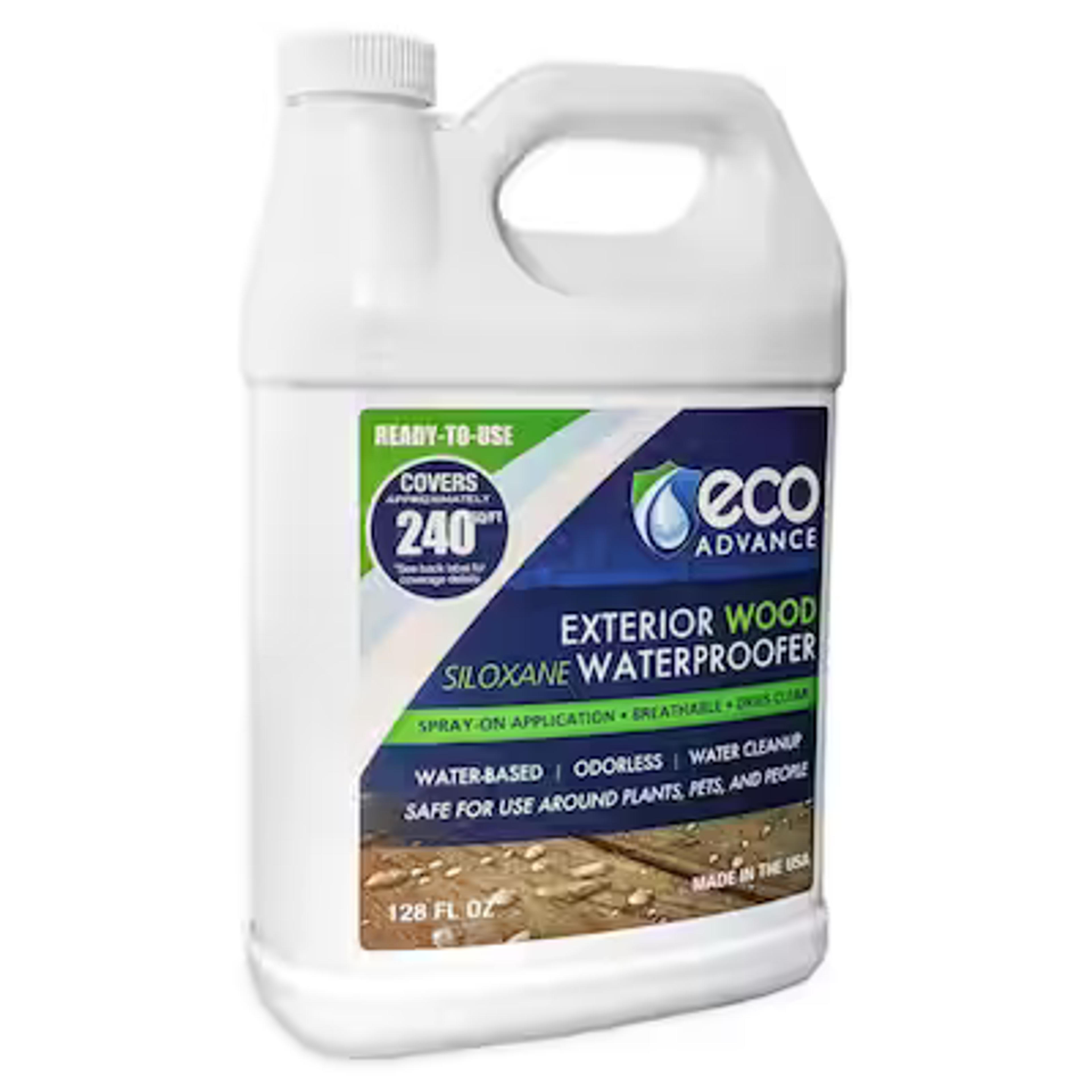 1 Gal. Clear Penetrating Siloxane Exterior Wood Water Repellent Sealer Concentrate (Ready-to-Use)