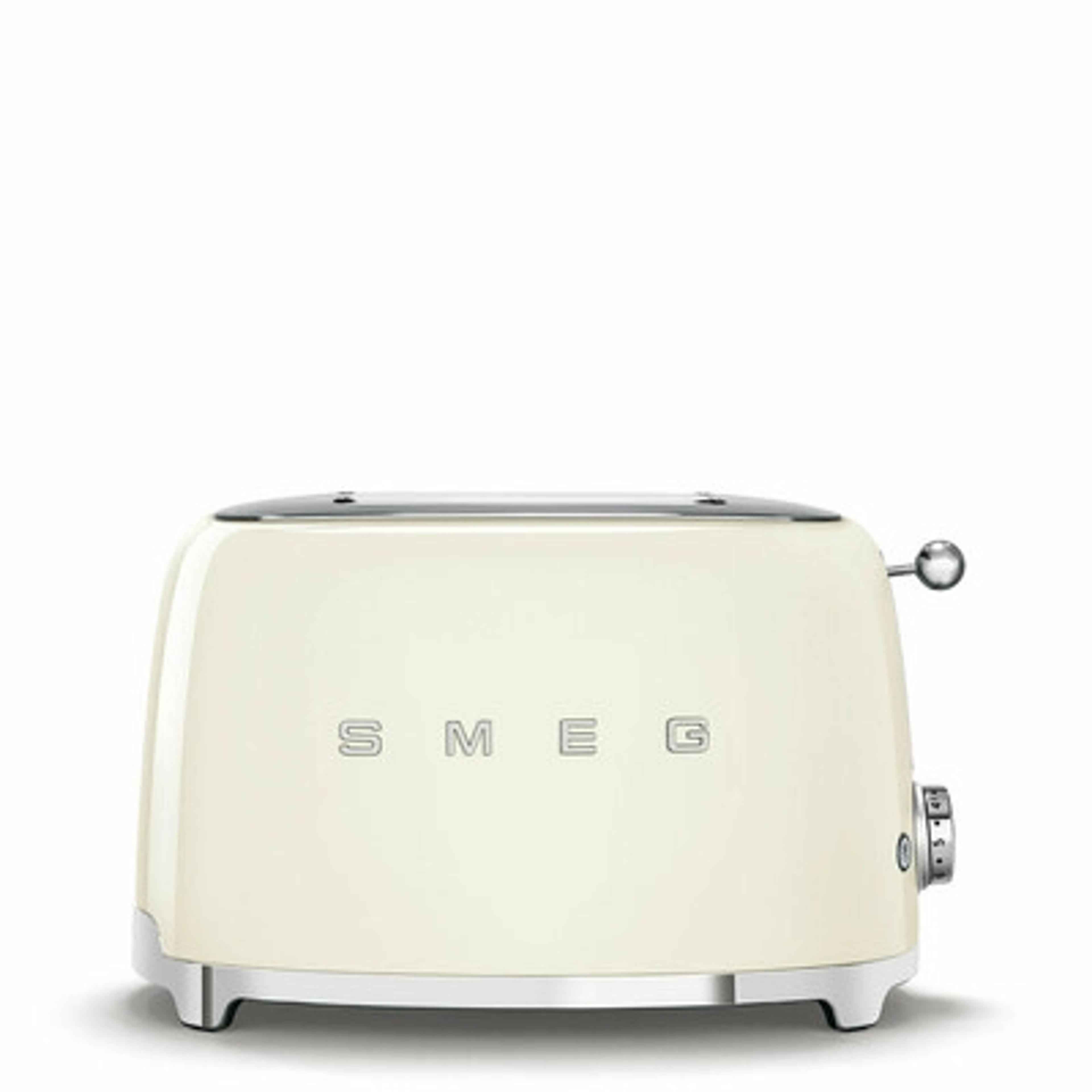 Smeg Cream toaster 2 slice TSF01CREU