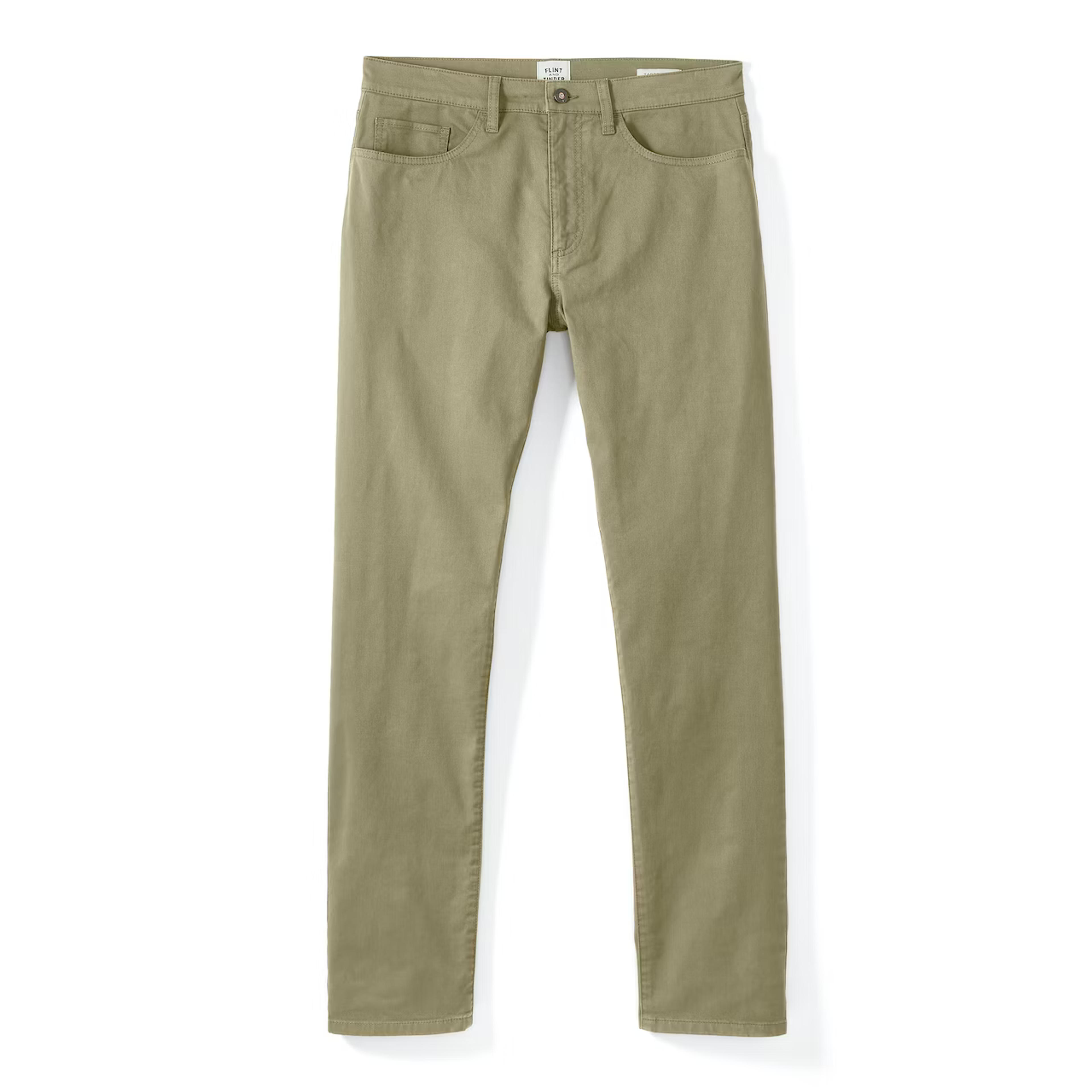 Flint and Tinder 365 Pant - Athletic Tapered - Sage | Casual Pants | Huckberry