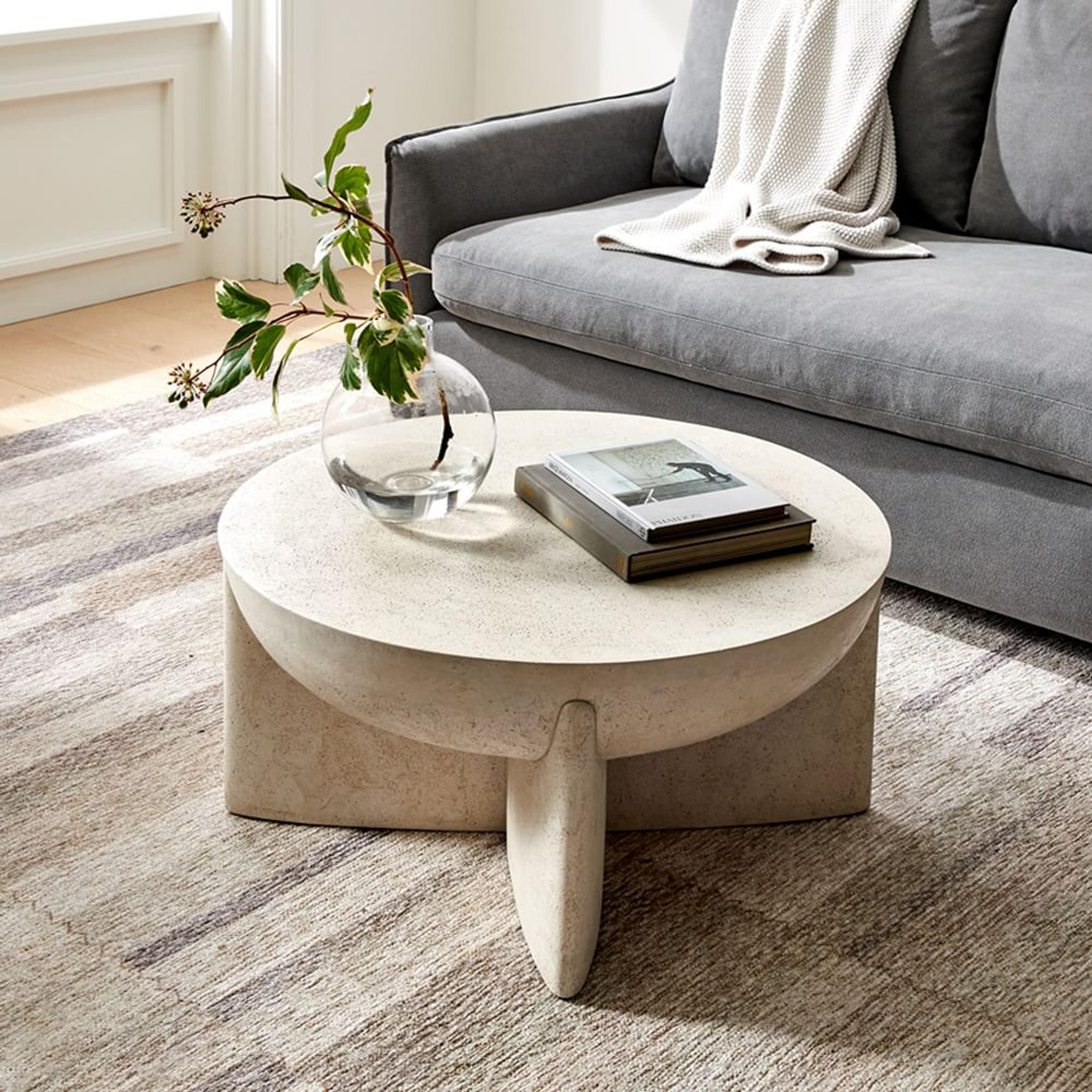 Monti Lava Stone Coffee Table