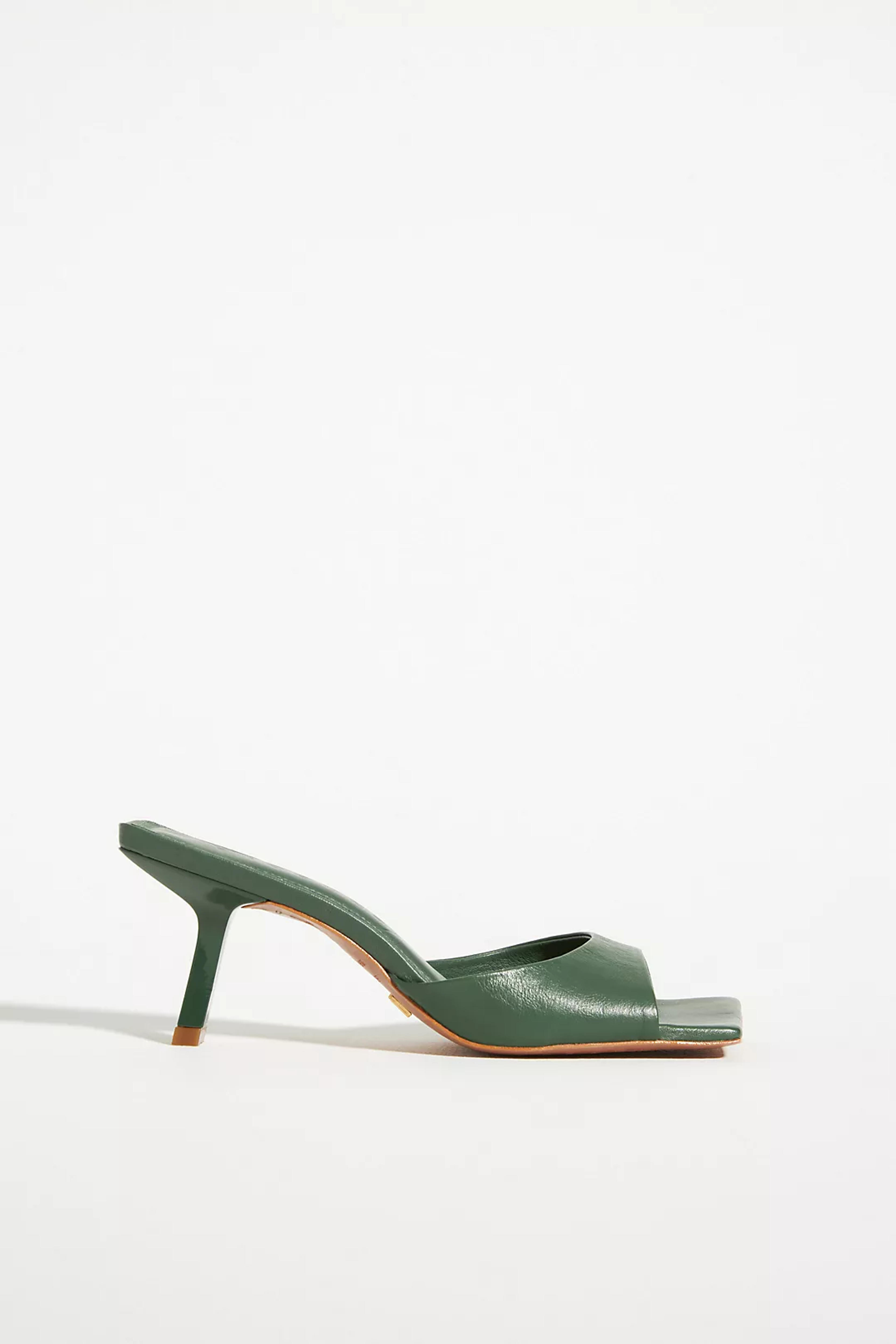 Vicenza Square-Toe Mules | Anthropologie