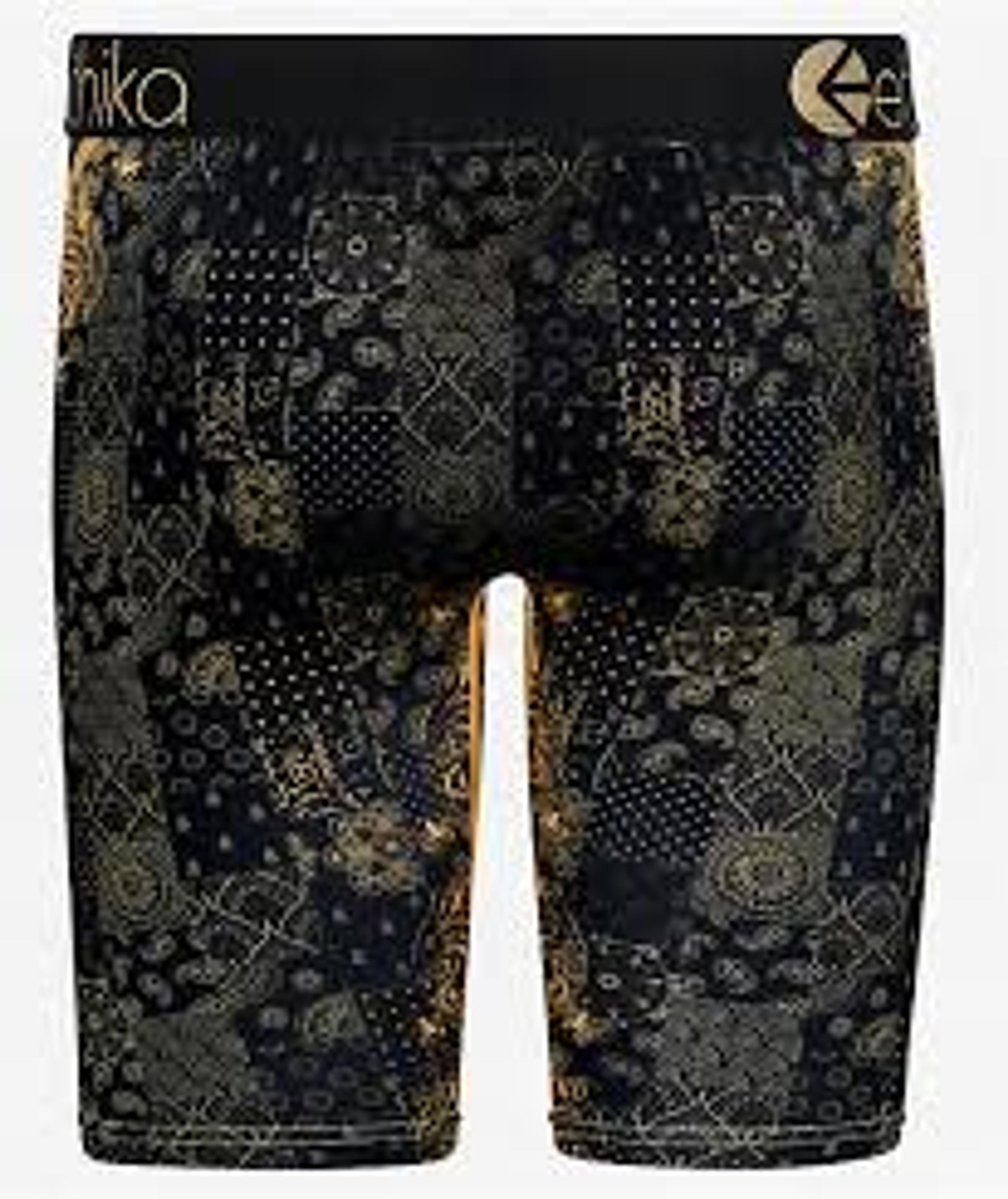 Ethika Golden Shroom Black Boxer Briefs