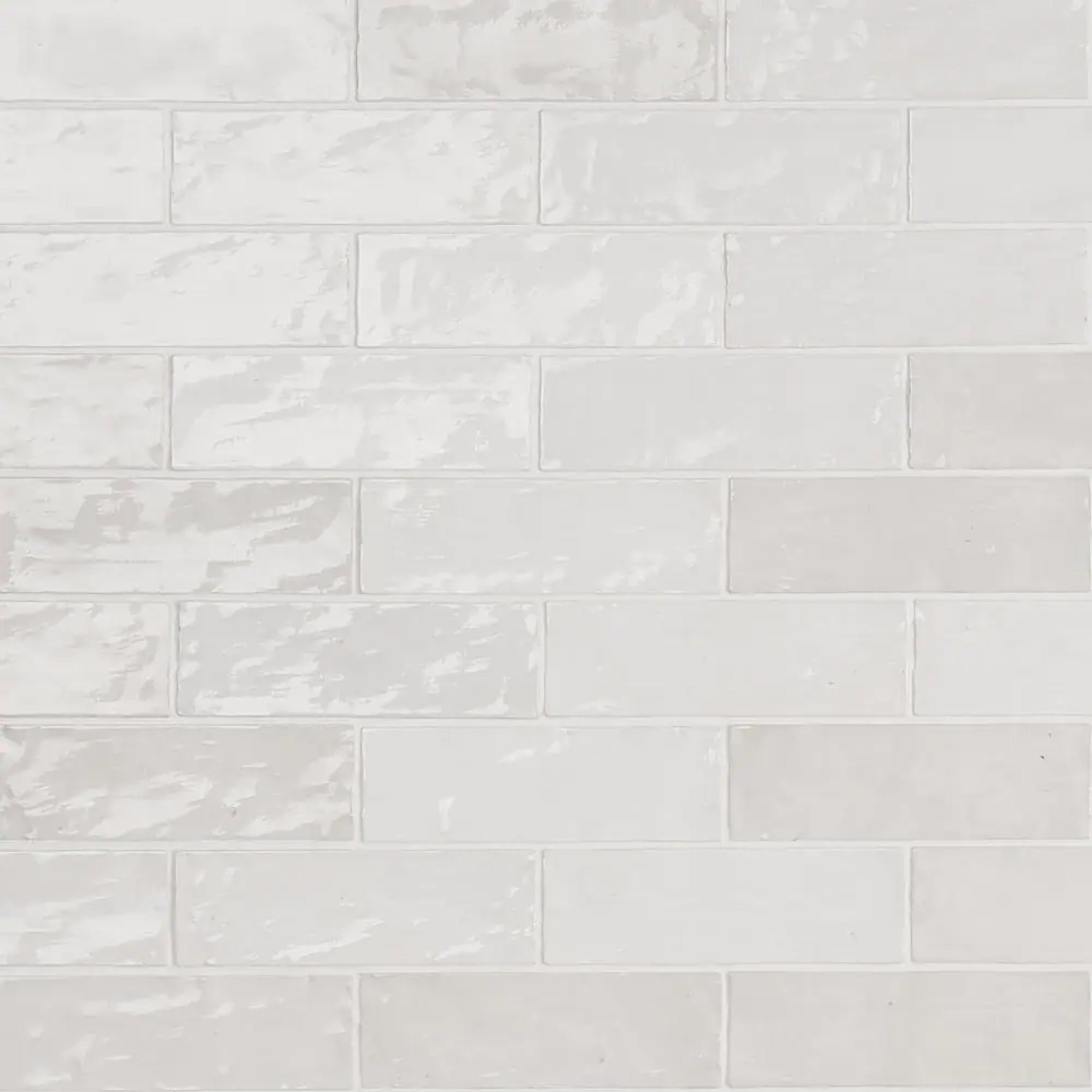 Ivy Hill Tile Kingston White 3 in. x 8 in. Glazed Ceramic Wall Tile (5.38 sq. ft./case) EXT3RD105189