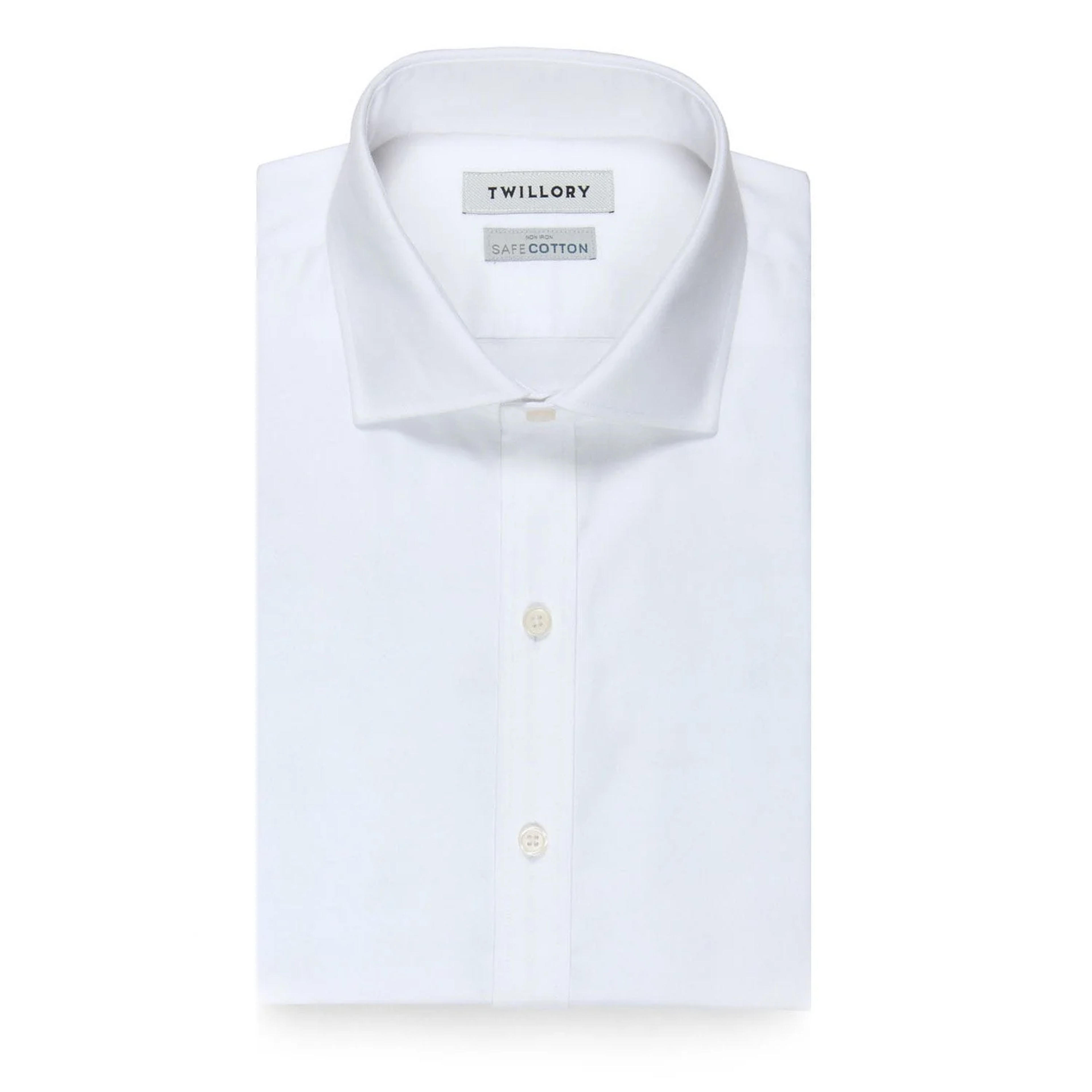 Non-Iron White Twill – Twillory