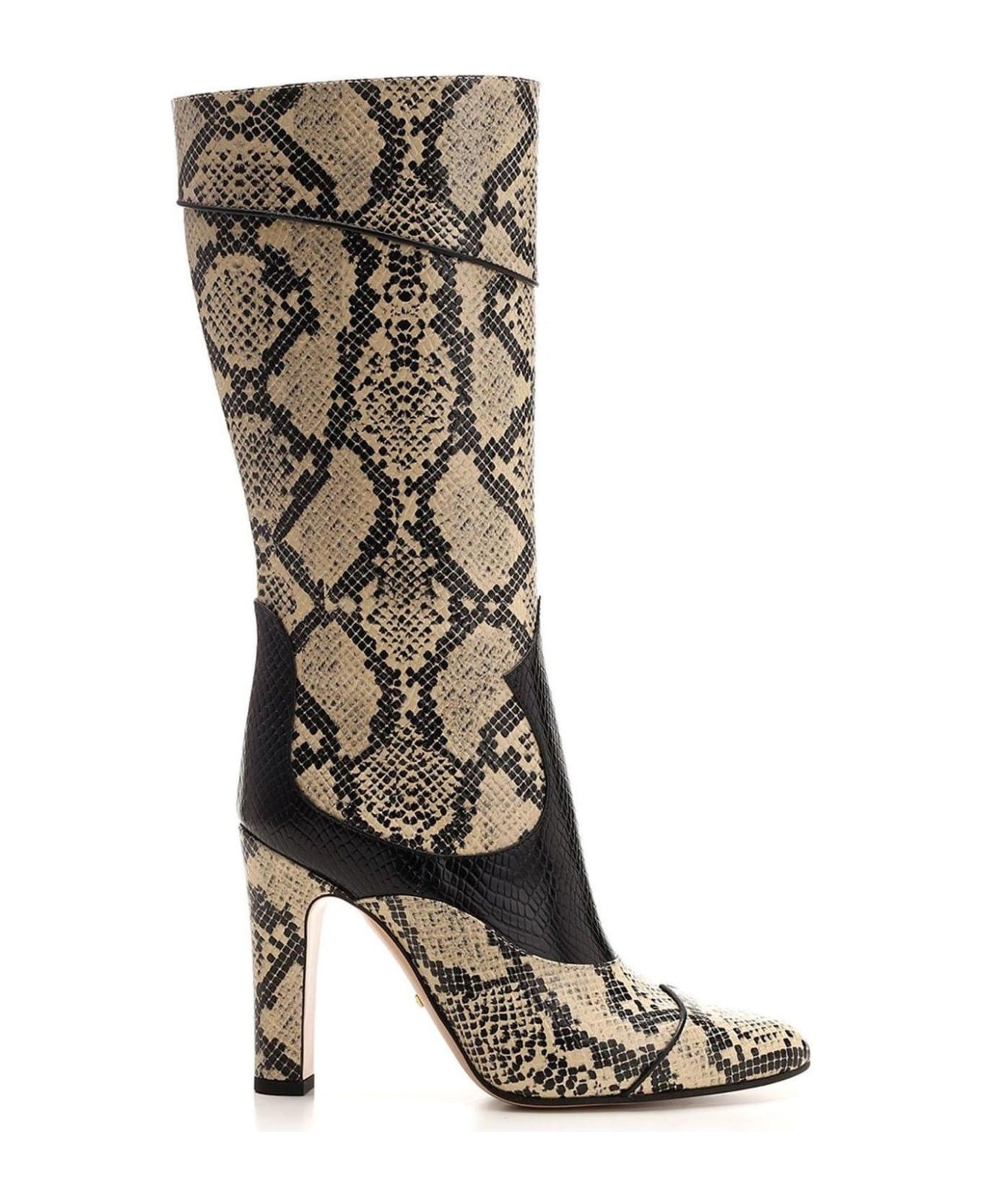 Gucci Hihg Heel Printed Boots | italist, ALWAYS LIKE A SALE