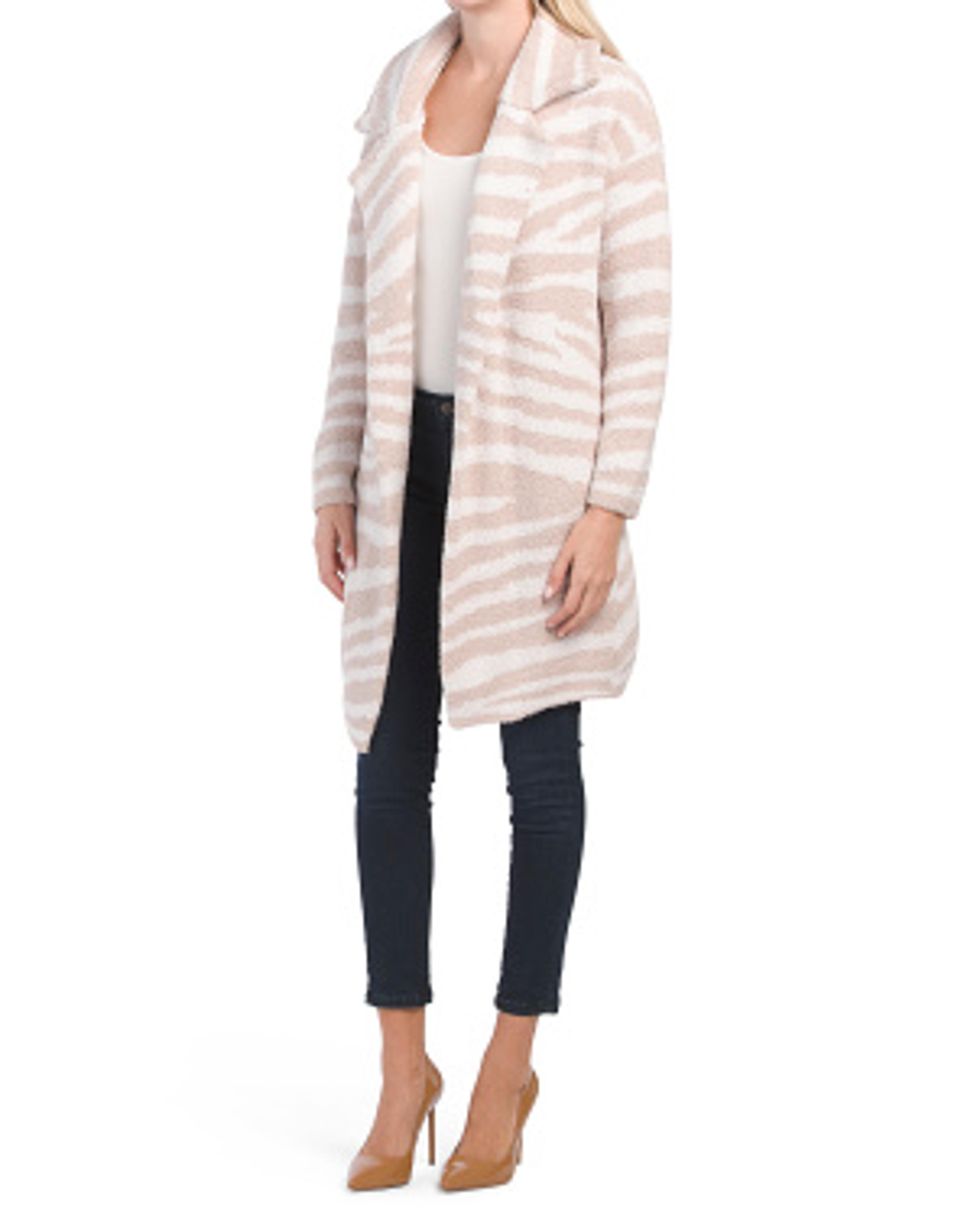 Zebra Print Cardigan Sweater | Women | Marshalls