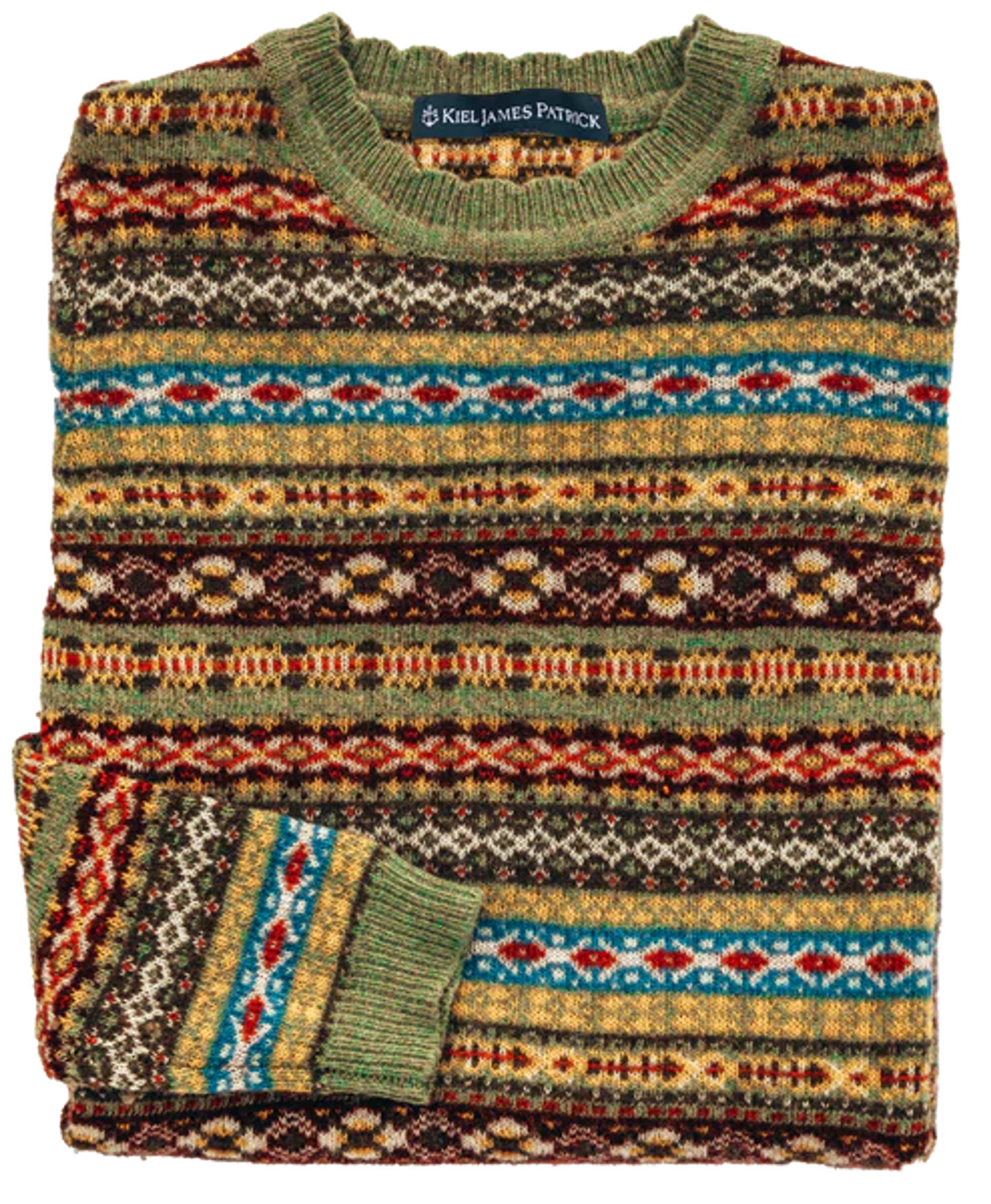 Saranac Fern Fair Isle Sweater