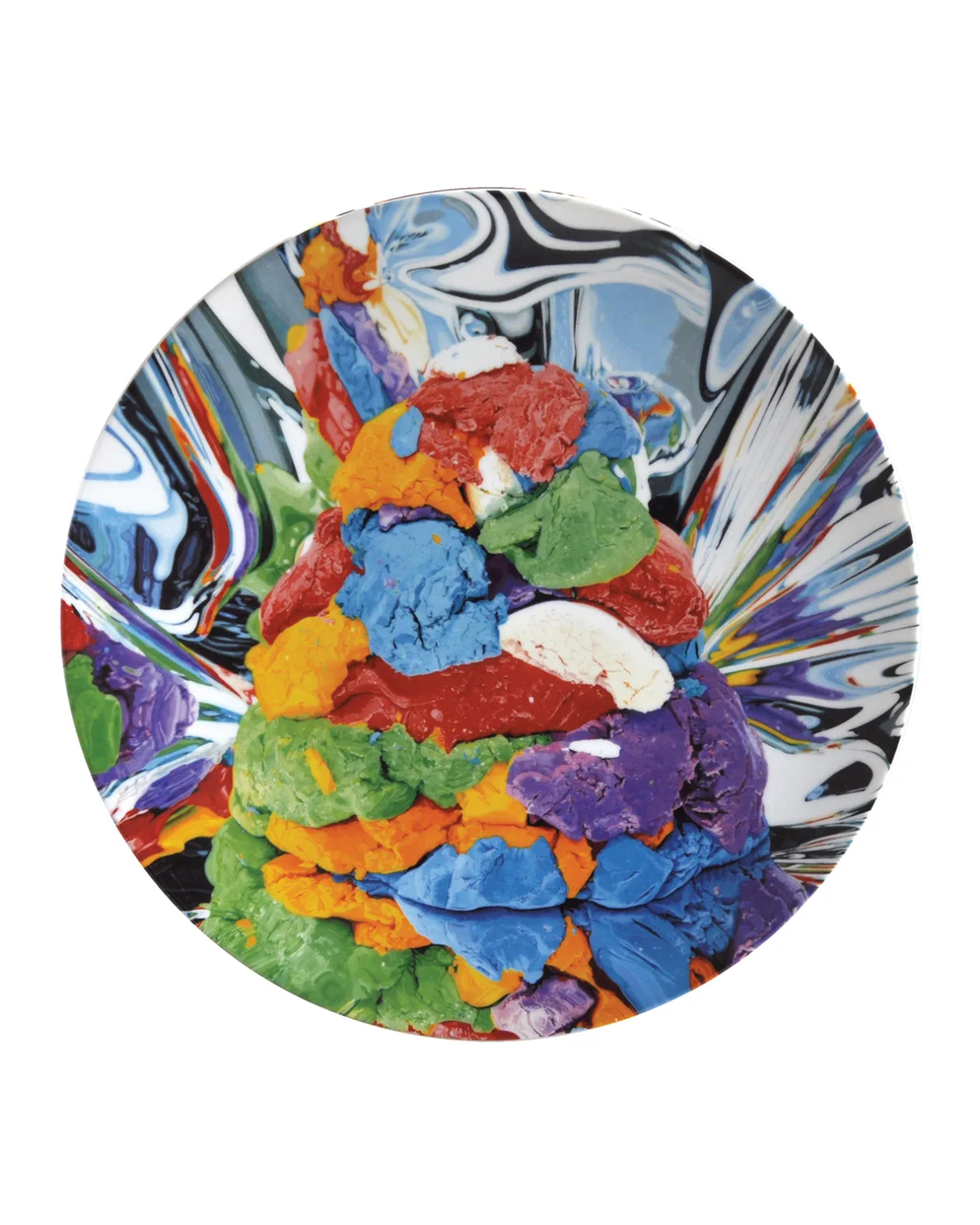 Jeff Koons X Bernardaud Play-Doh Commemorative Plate | Neiman Marcus