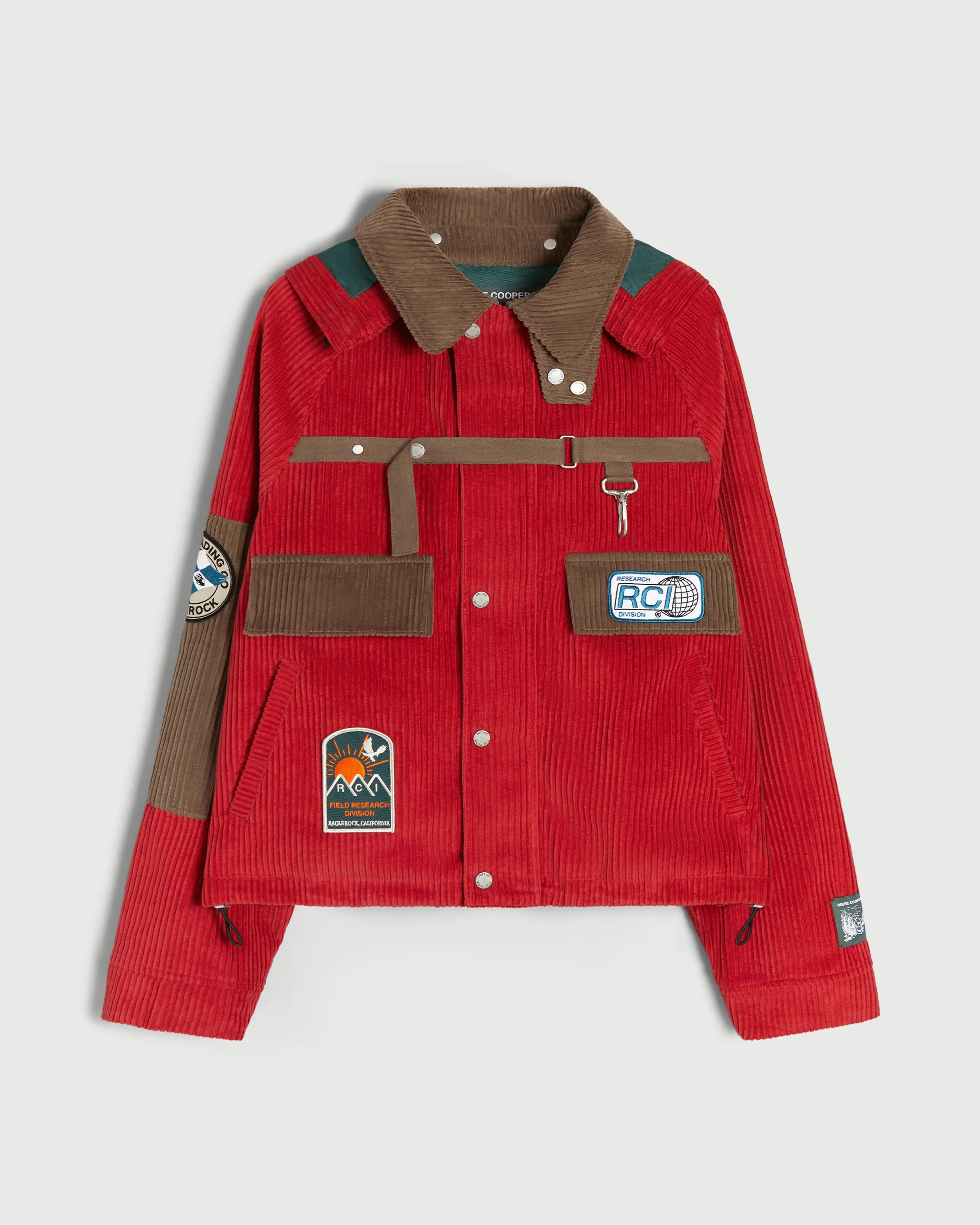 Corduroy Hunting Jacket in Red – REESE COOPER®