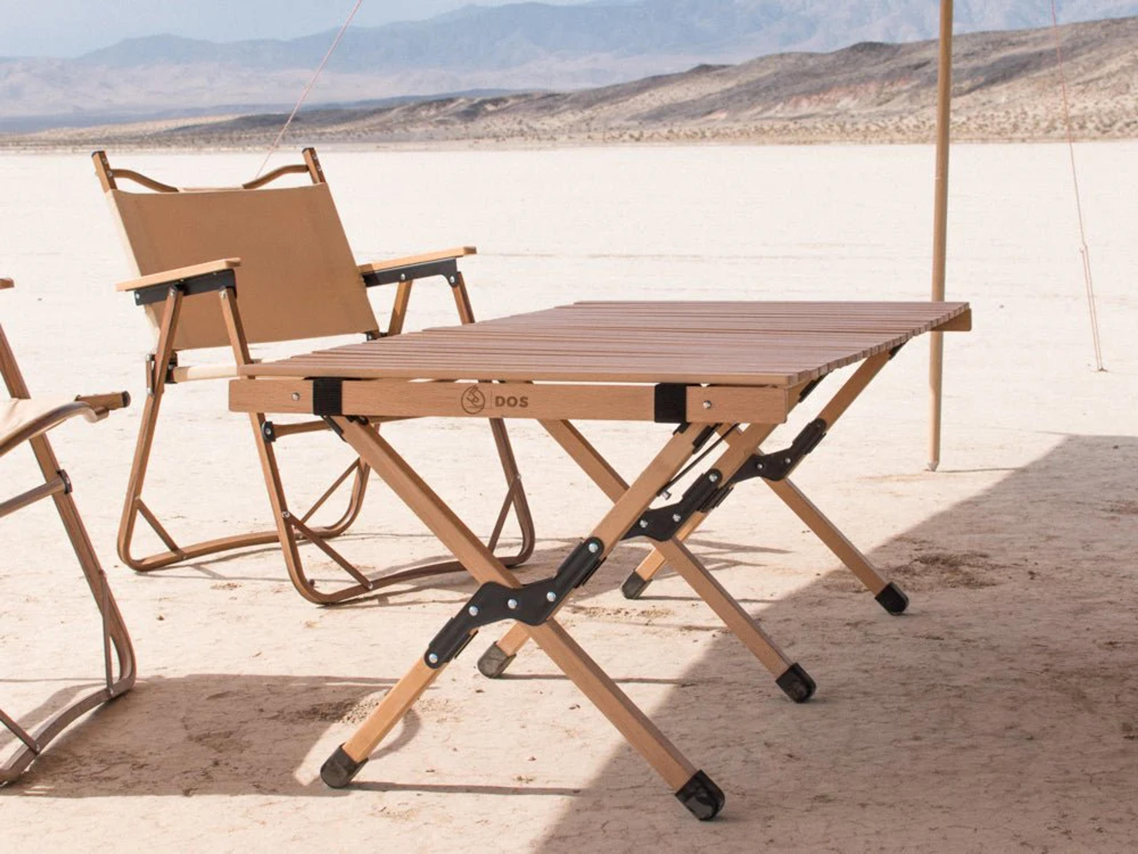 DOS | Trona Roll Top Table – Desert Overland Supply