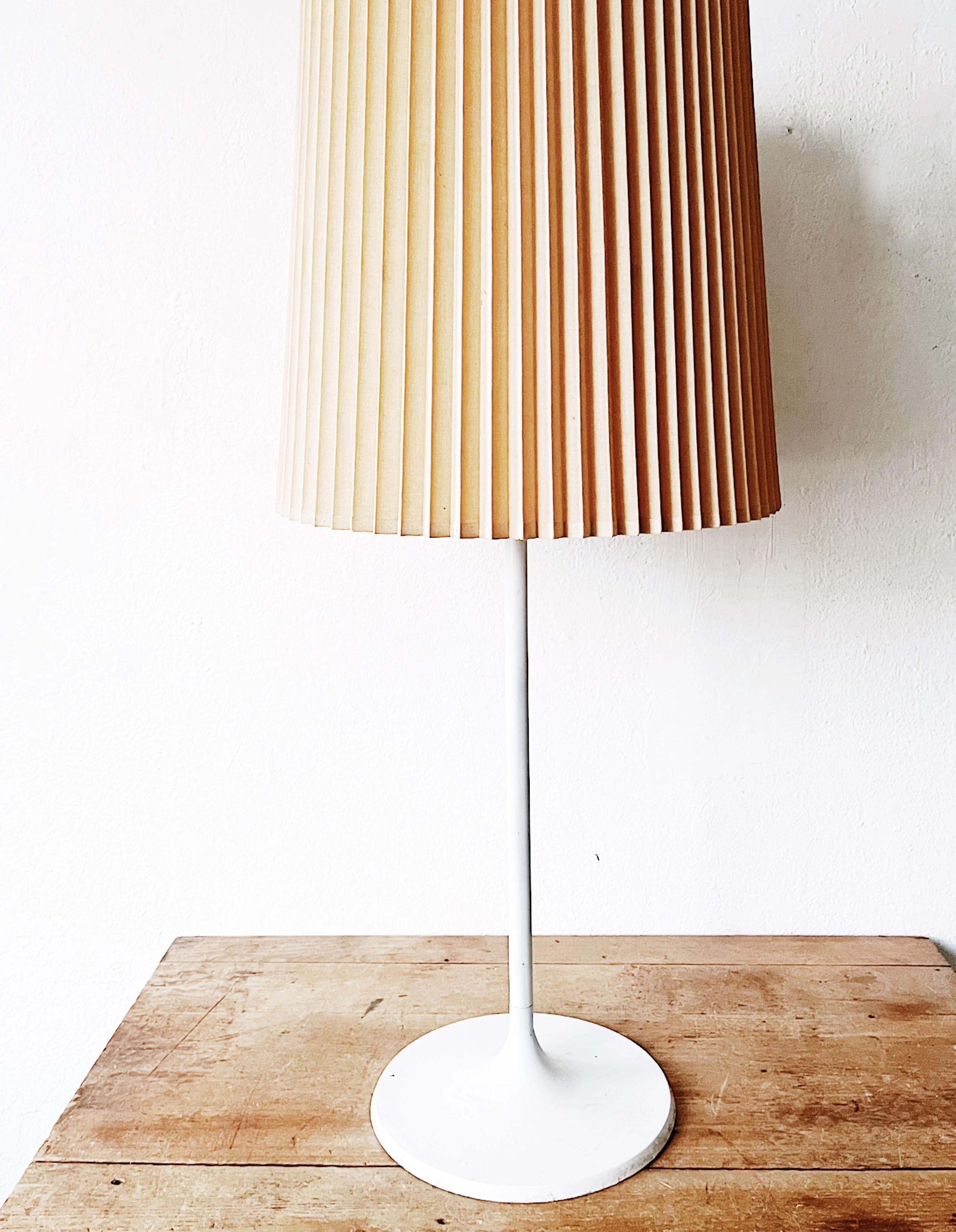 Large Mid Century Stiffel Pleated Drum Shade – Maven Collective