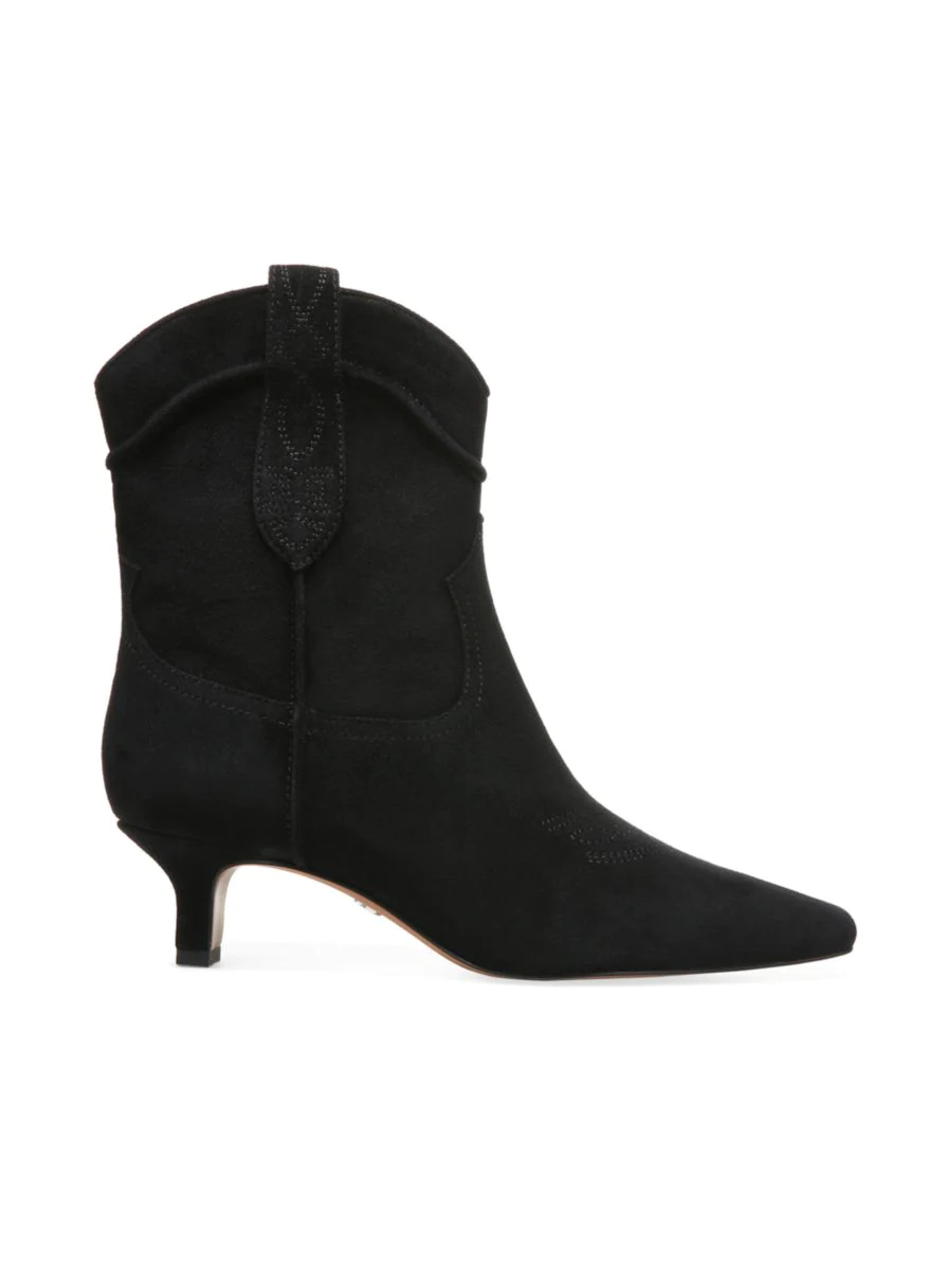 Shop Sam Edelman Taryn Western Leather Booties | Saks Fifth Avenue