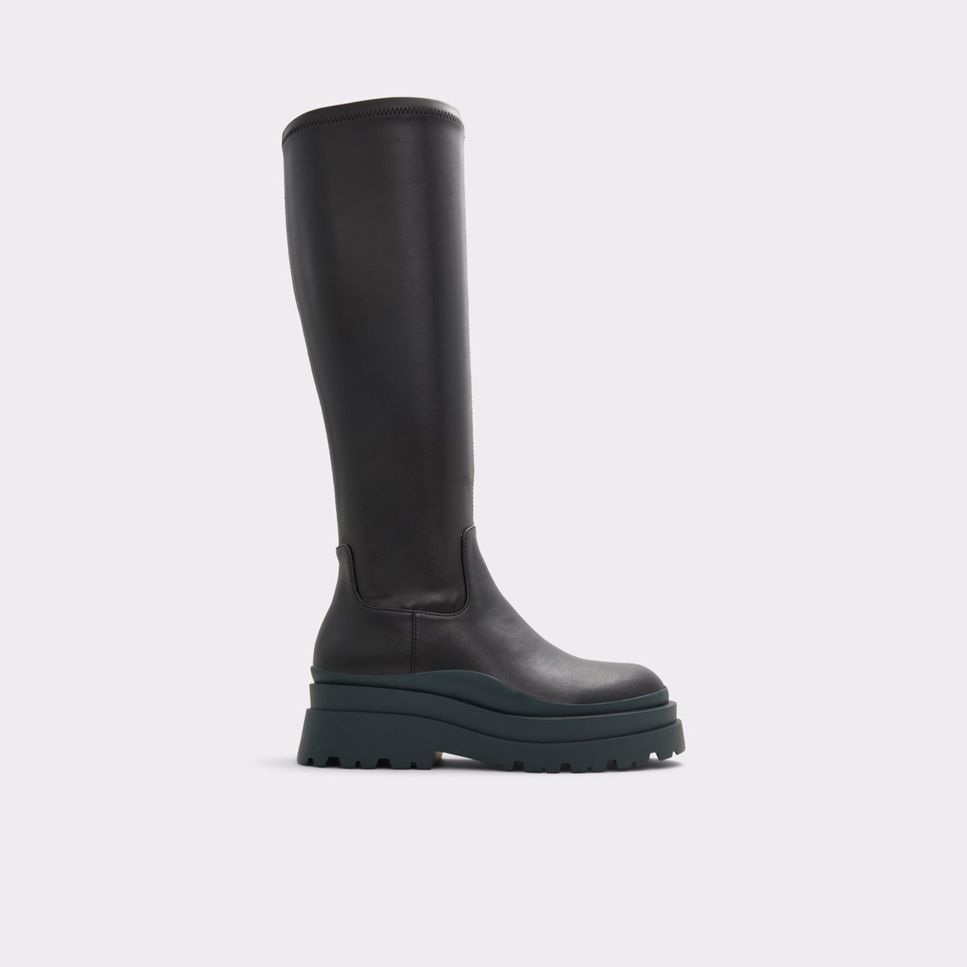 Majorr Black Synthetic Smooth Women's Casual boots | ALDO US