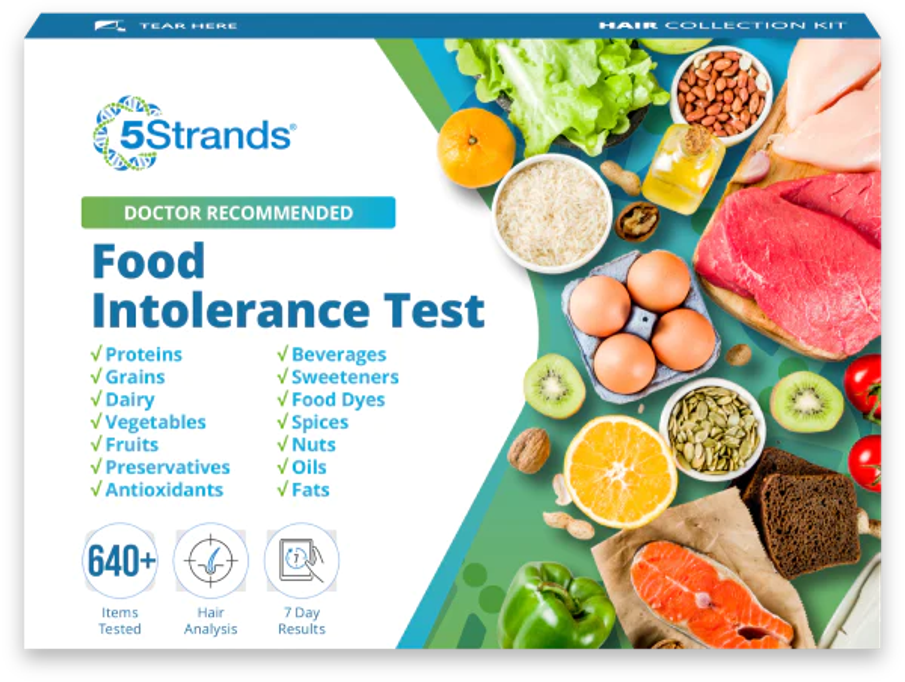 Food Intolerance Test For Adults & Children | 5Strands