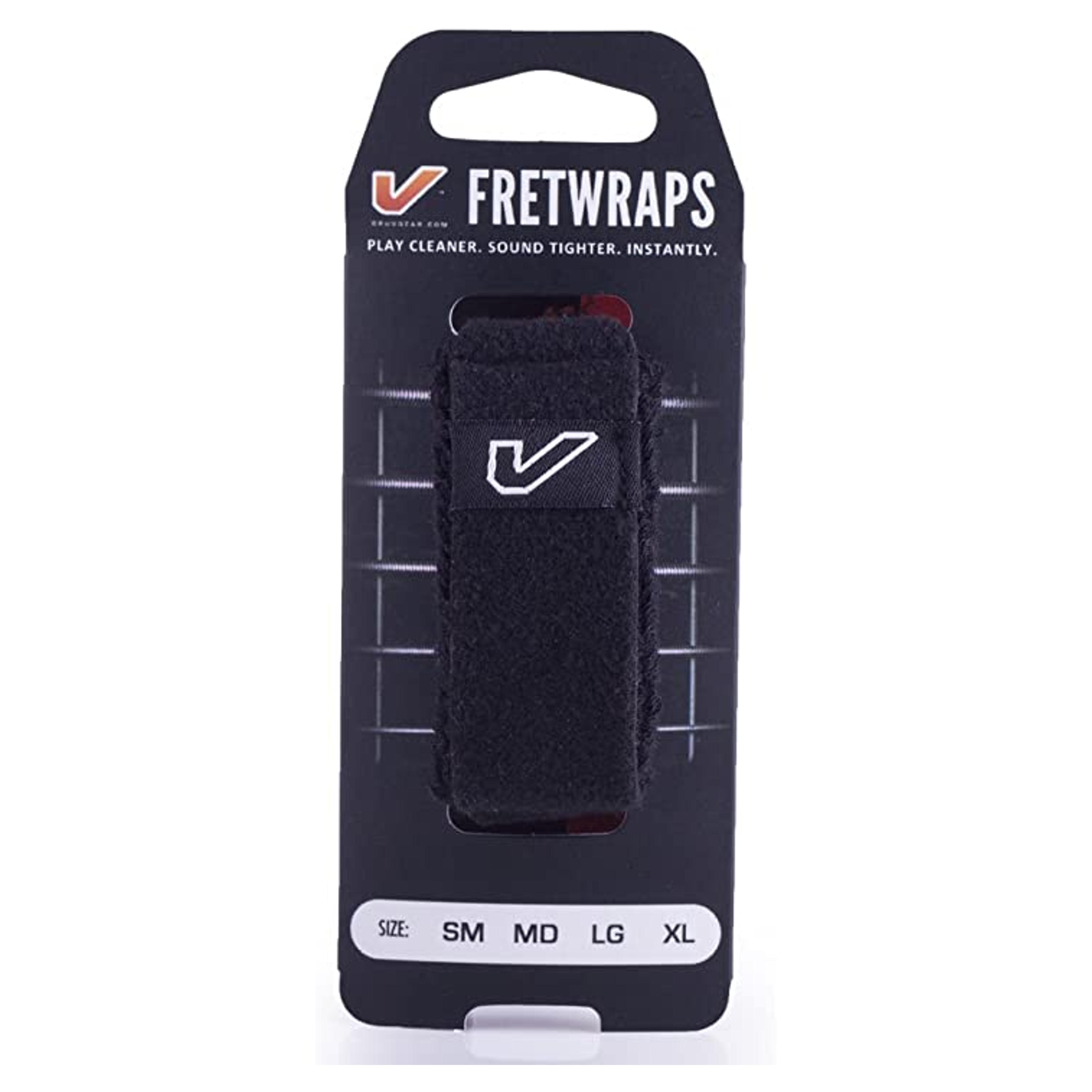 Gruv Gear FretWraps String Muter 1-Pack , Large, Black,FW-1PK-LG