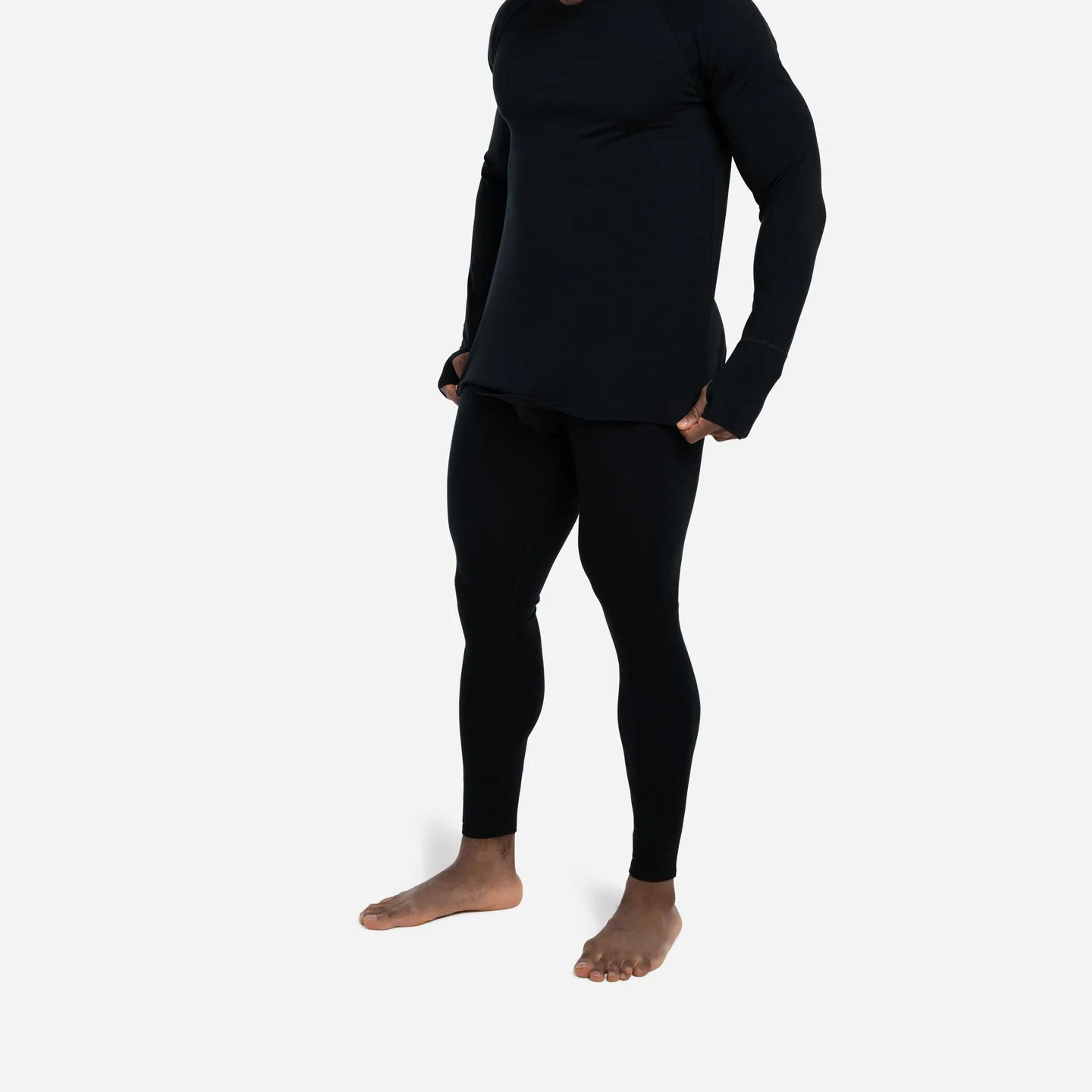 Merino Full Length Base Layer | Black | BN3TH – BN3TH.com