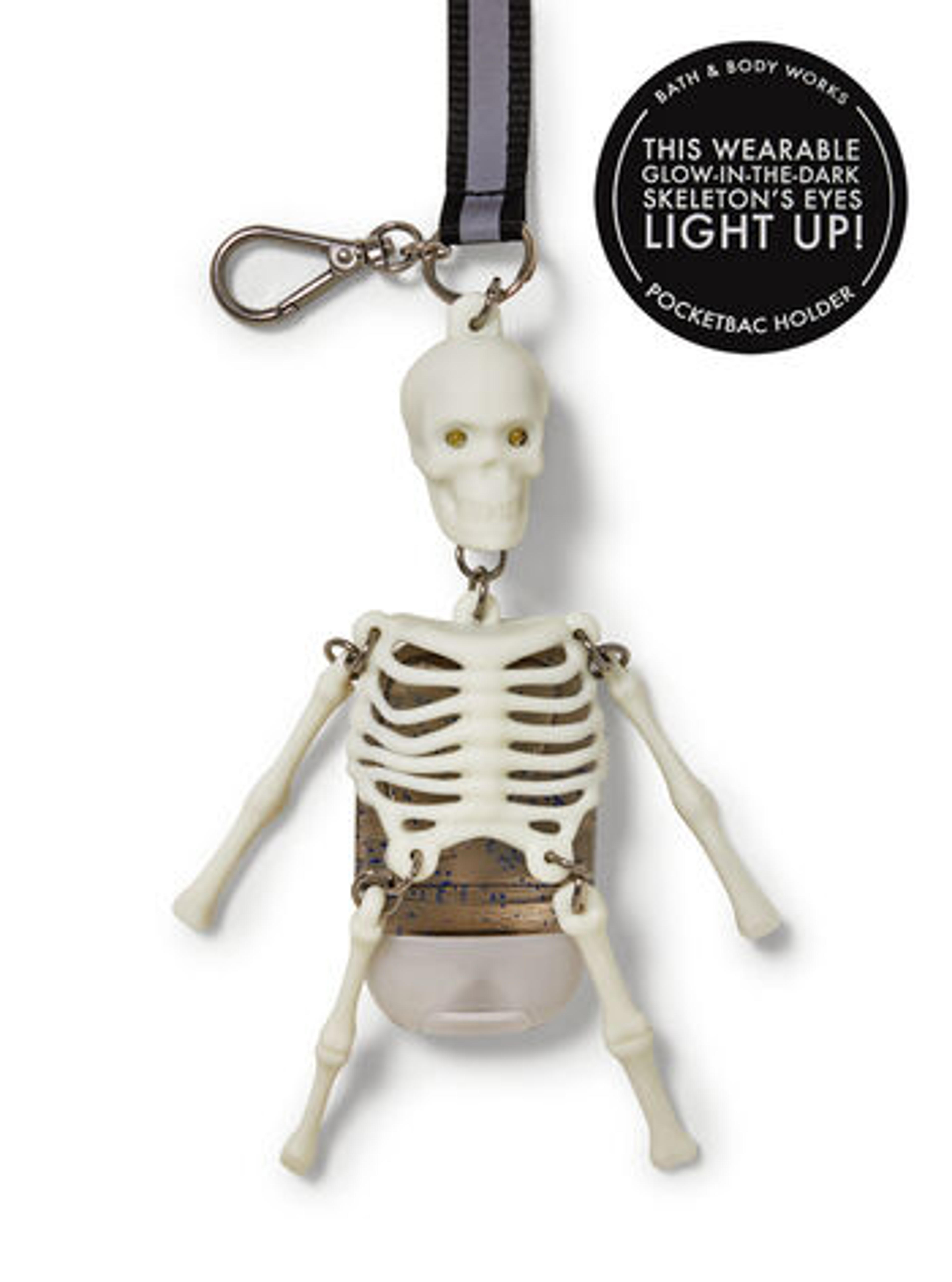 Wearable Glow-in-the-Dark & Light-Up Skeleton PocketBac Holder