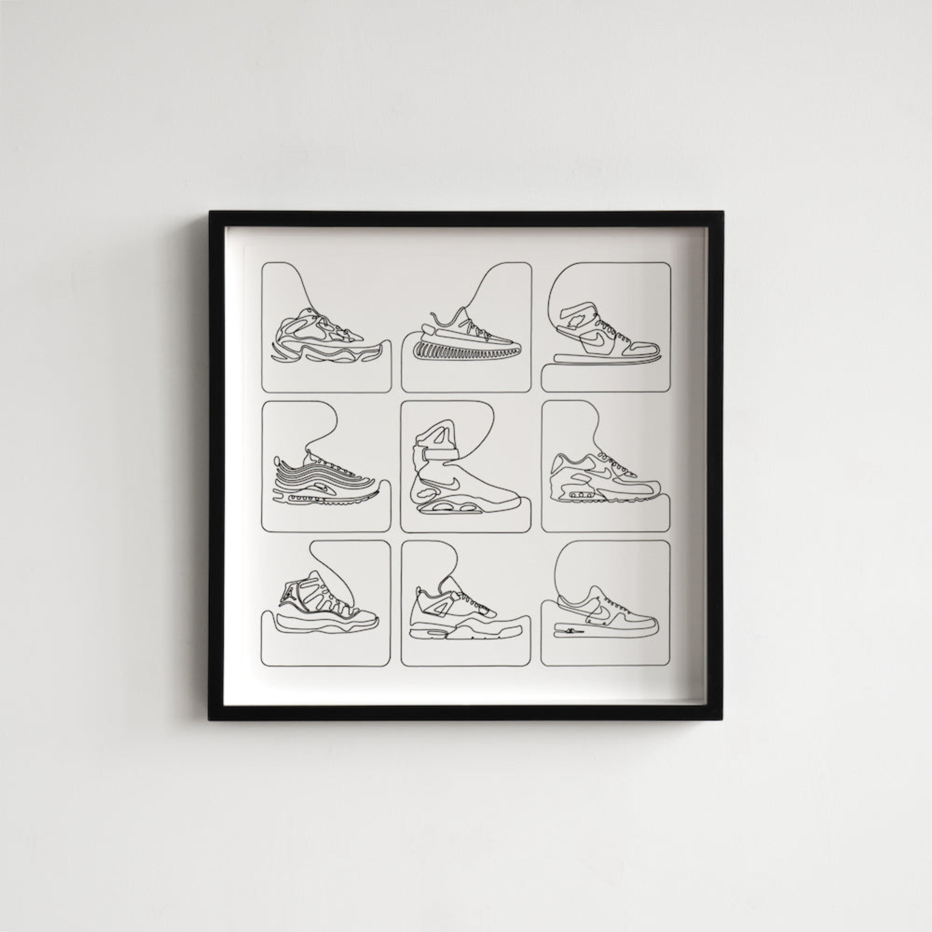 Sneakerhead | Framed