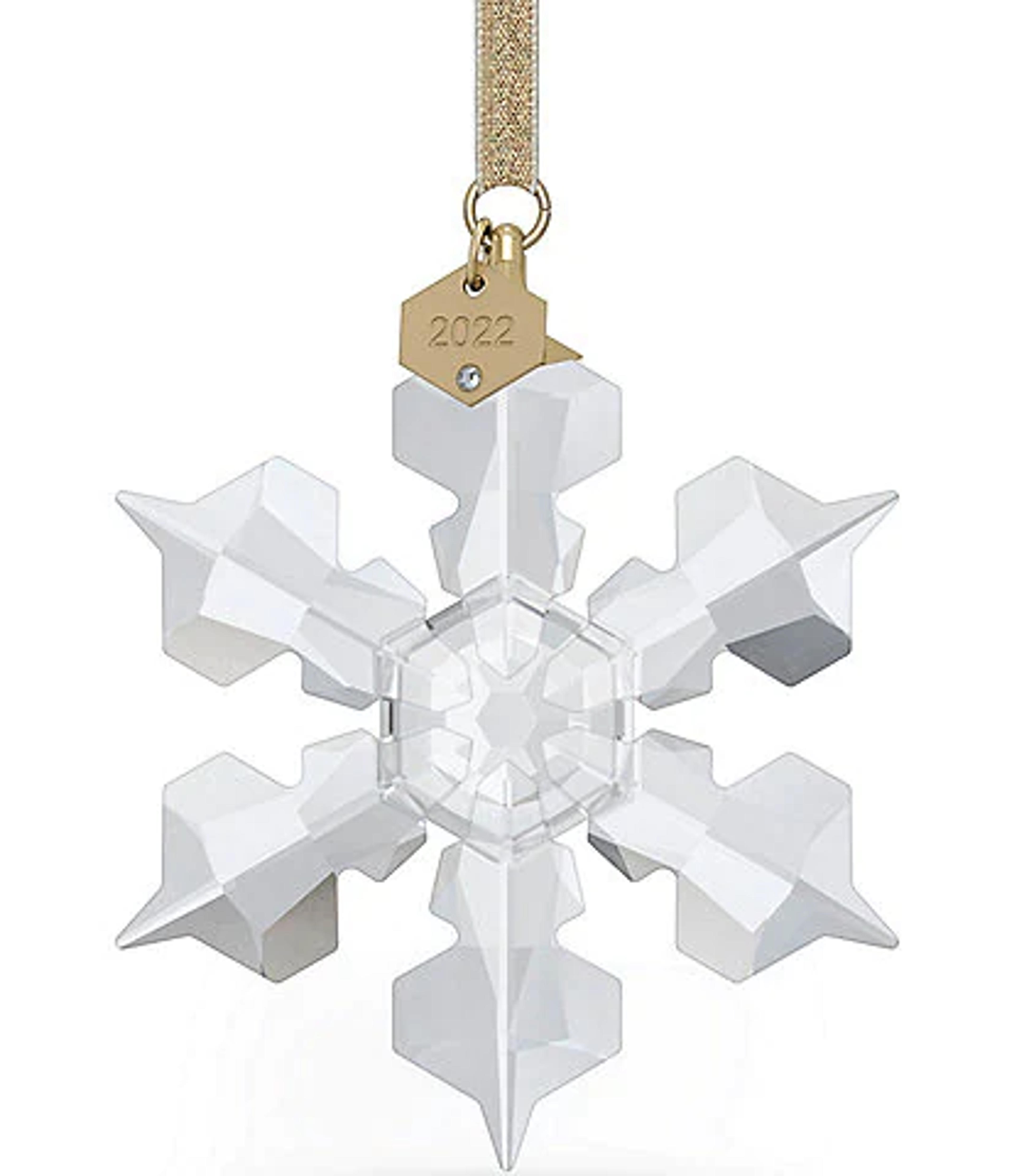 Swarovski Crystal Annual Edition 2022 Snowflake Ornament | Dillard's