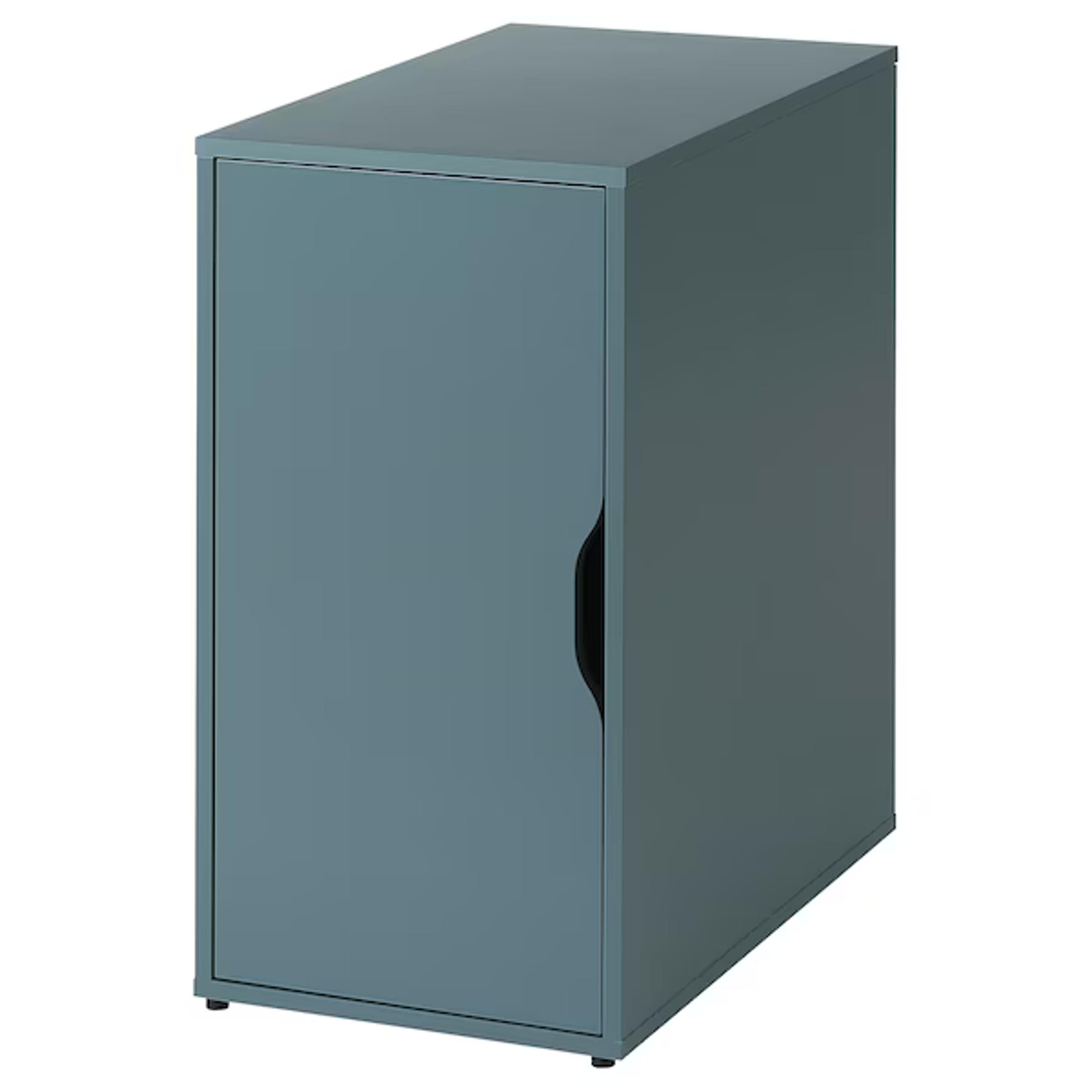 ALEX Storage unit, gray/turquoise, 141/8x271/2" - IKEA