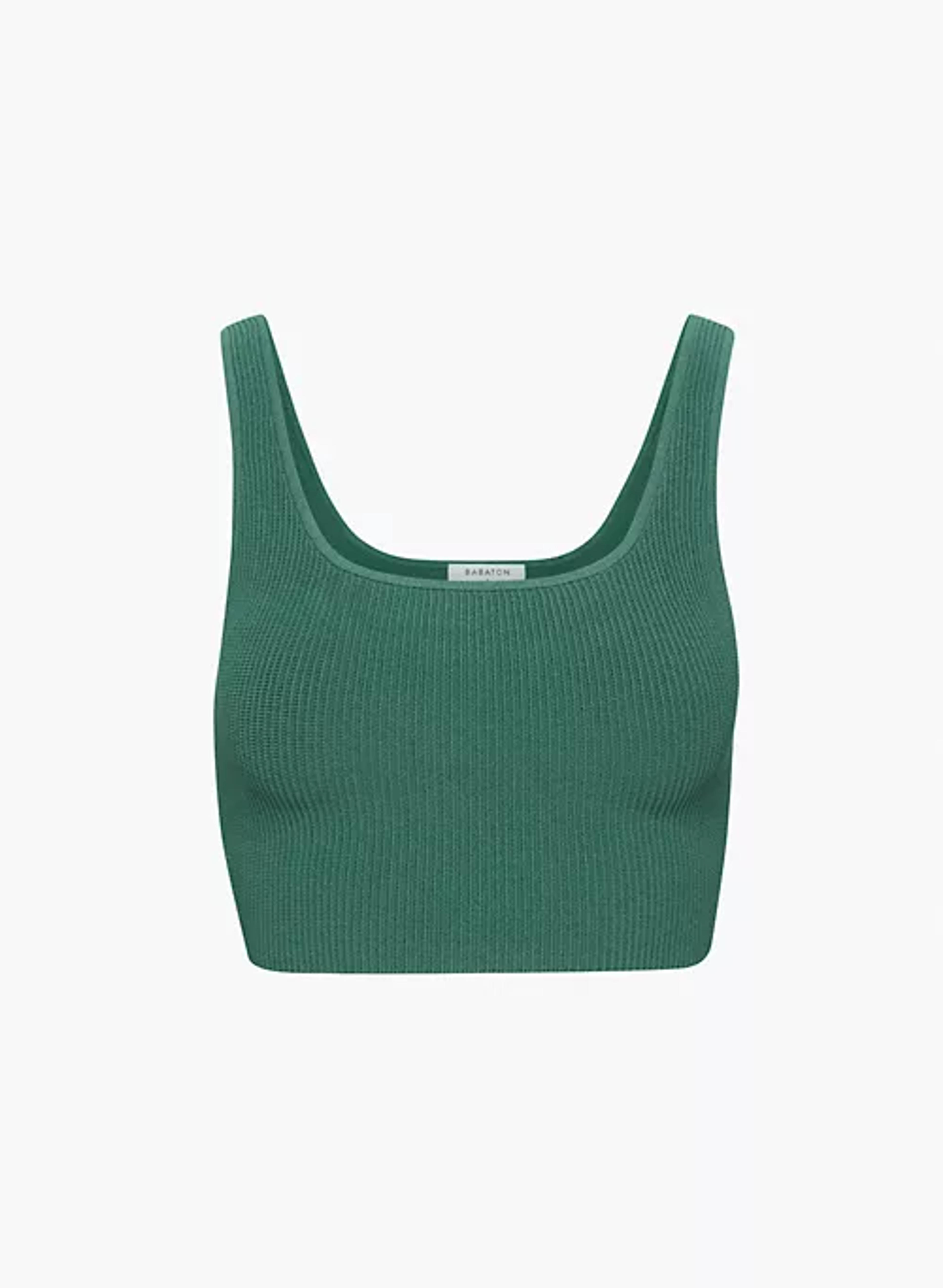 Babaton - sculpt knit squareneck cropped tank