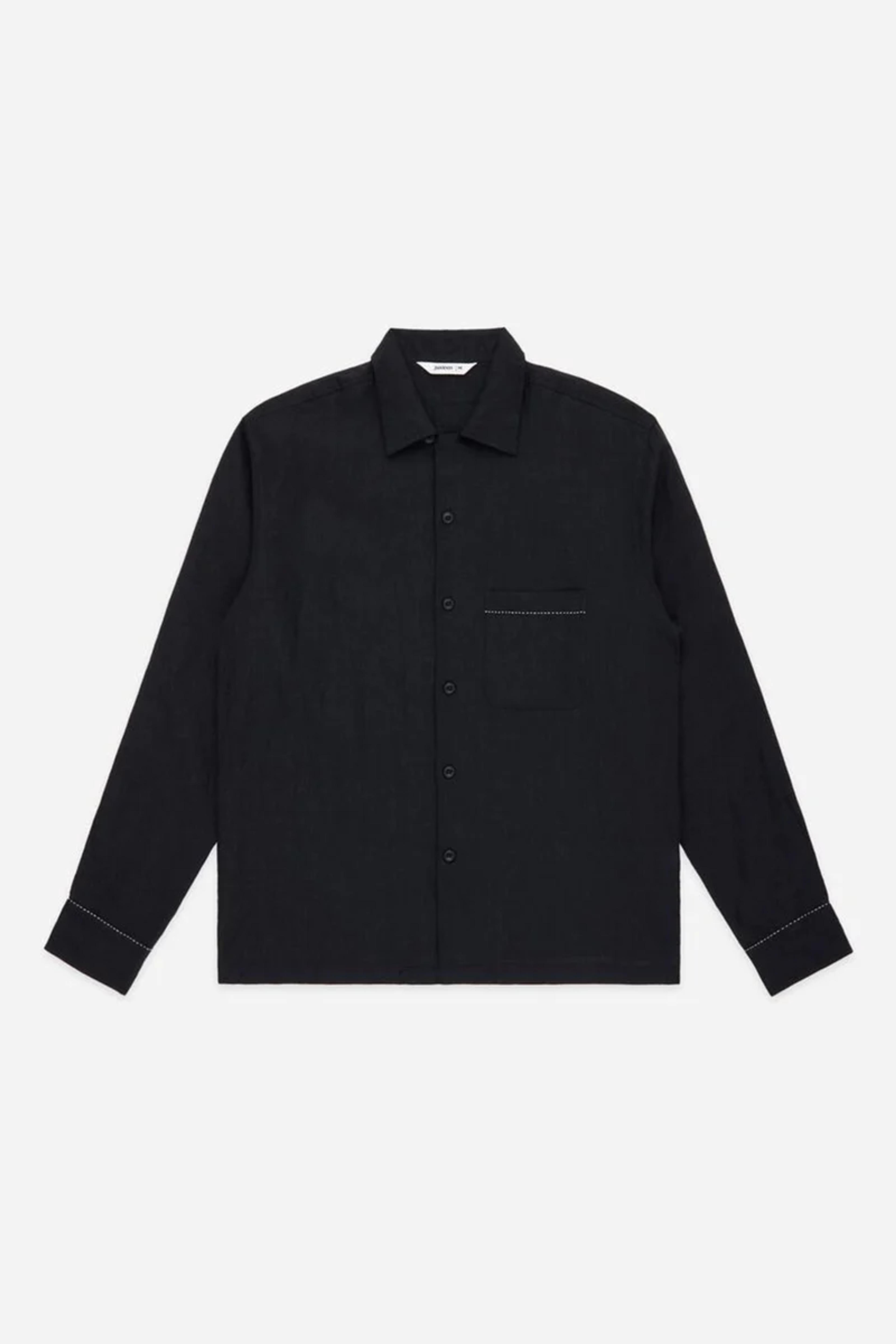 3sixteen Loop Collar Shirt Black – The Brooklyn Circus