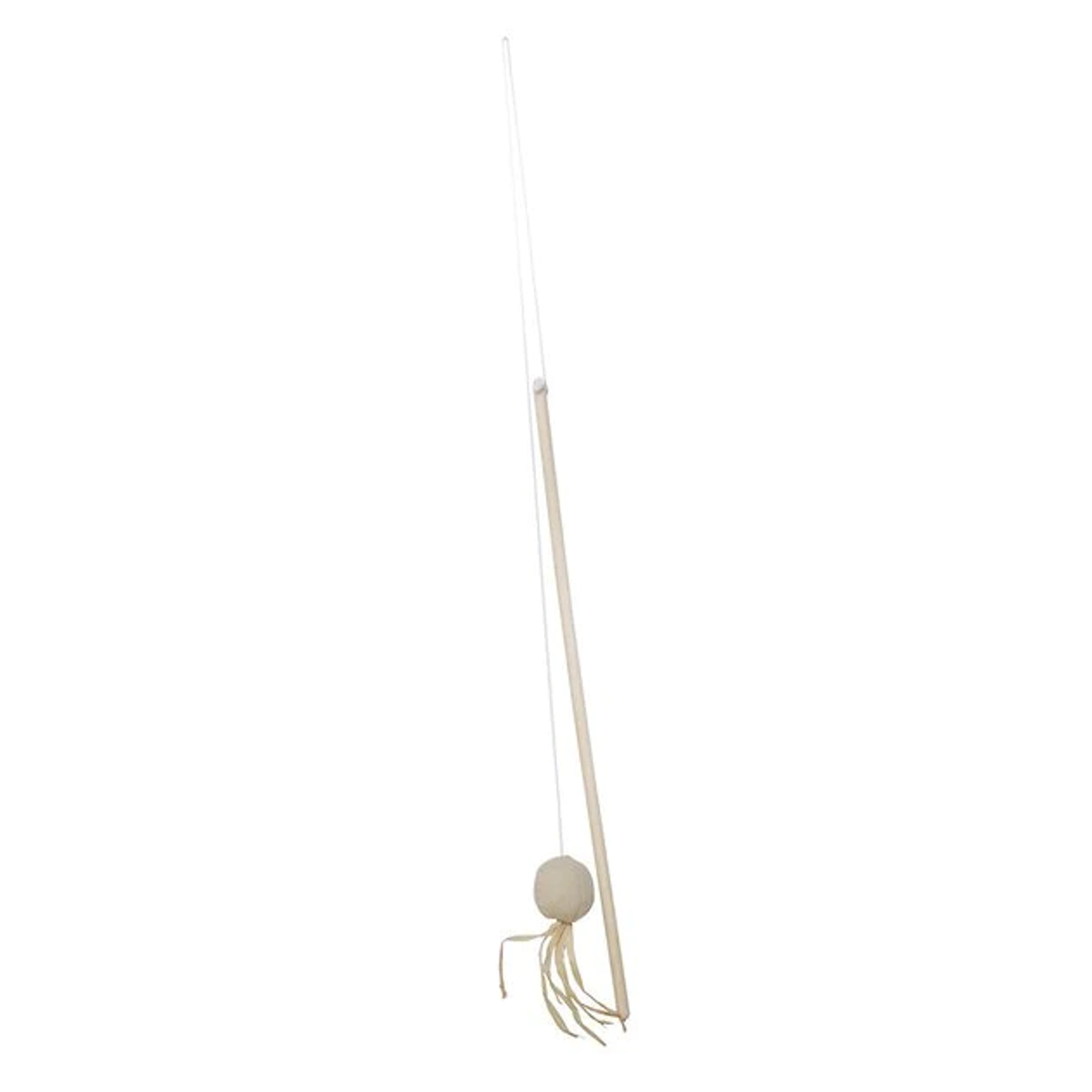 CATIT Linen Ball on a Stick Cat Toy - Chewy.com