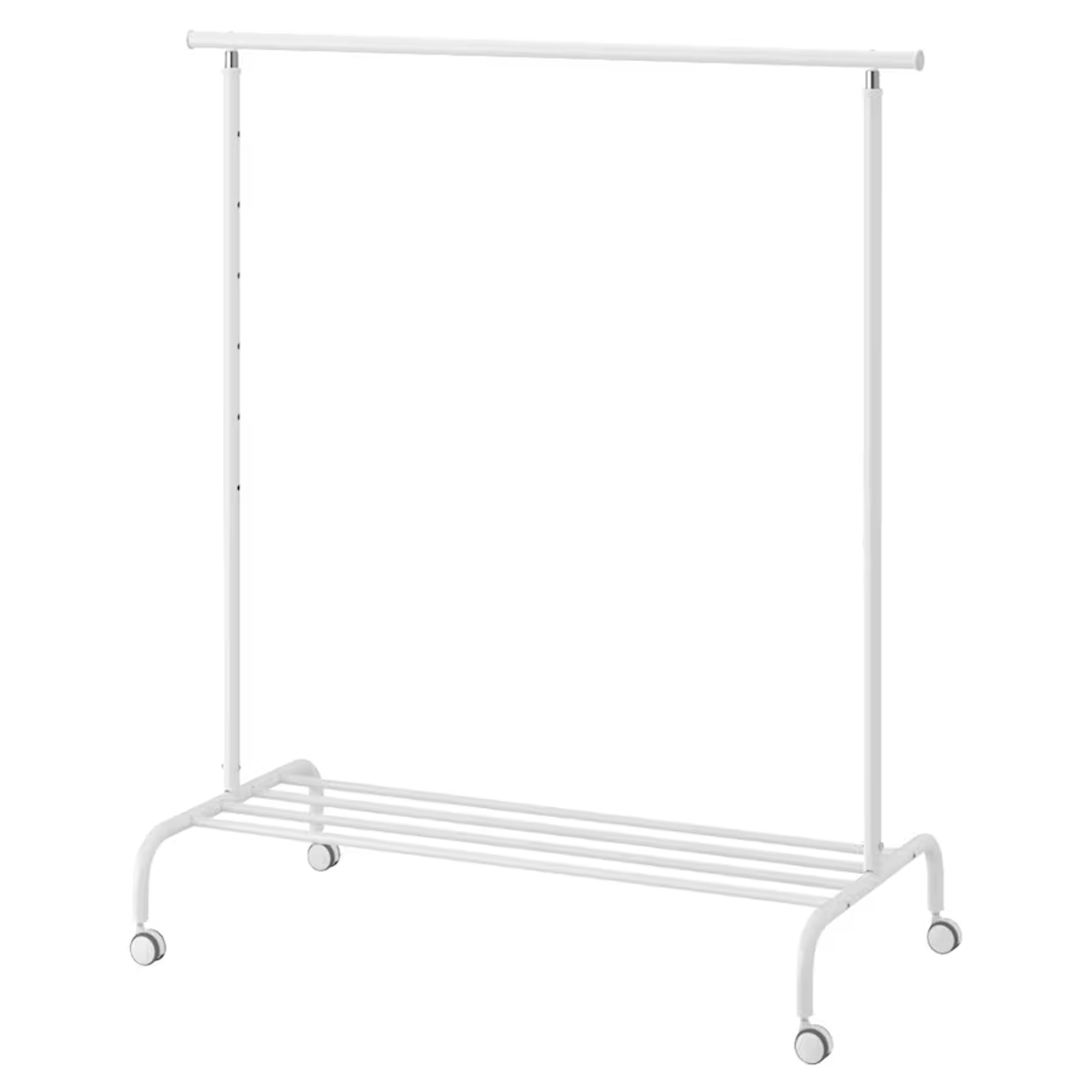 RIGGA clothes rack, white - IKEA