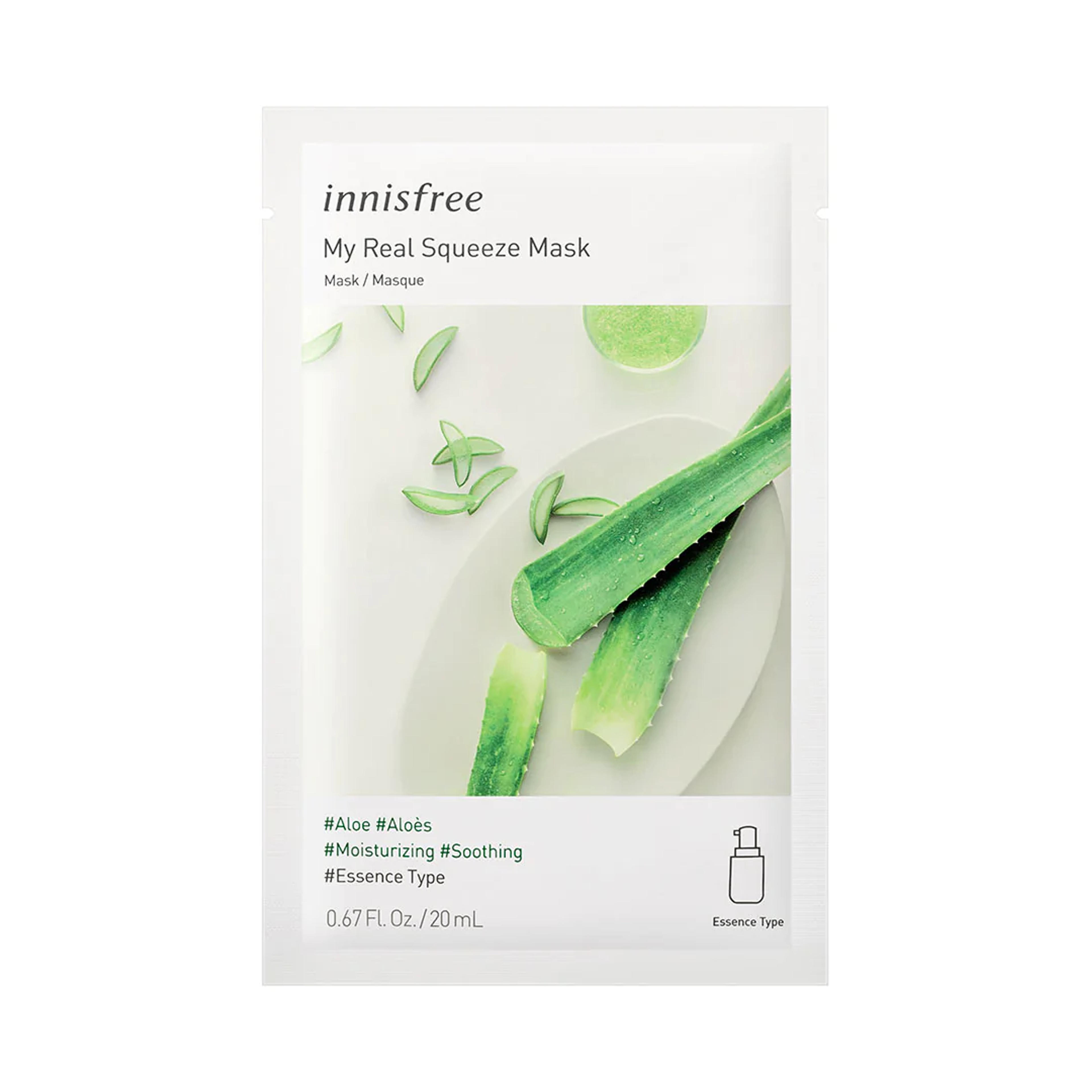 Sheet Mask Club - My Real Squeeze Mask - Aloe